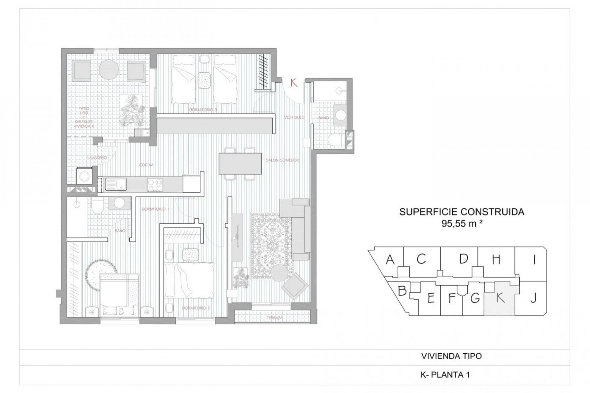 Nybygg - Apartment -
Alcantarilla - pueblo