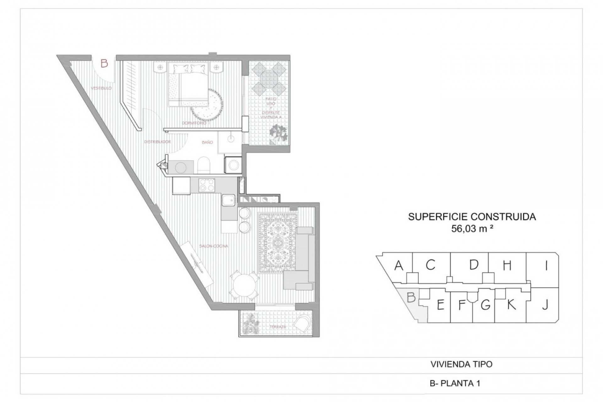 Nybygg - Apartment -
Alcantarilla - pueblo