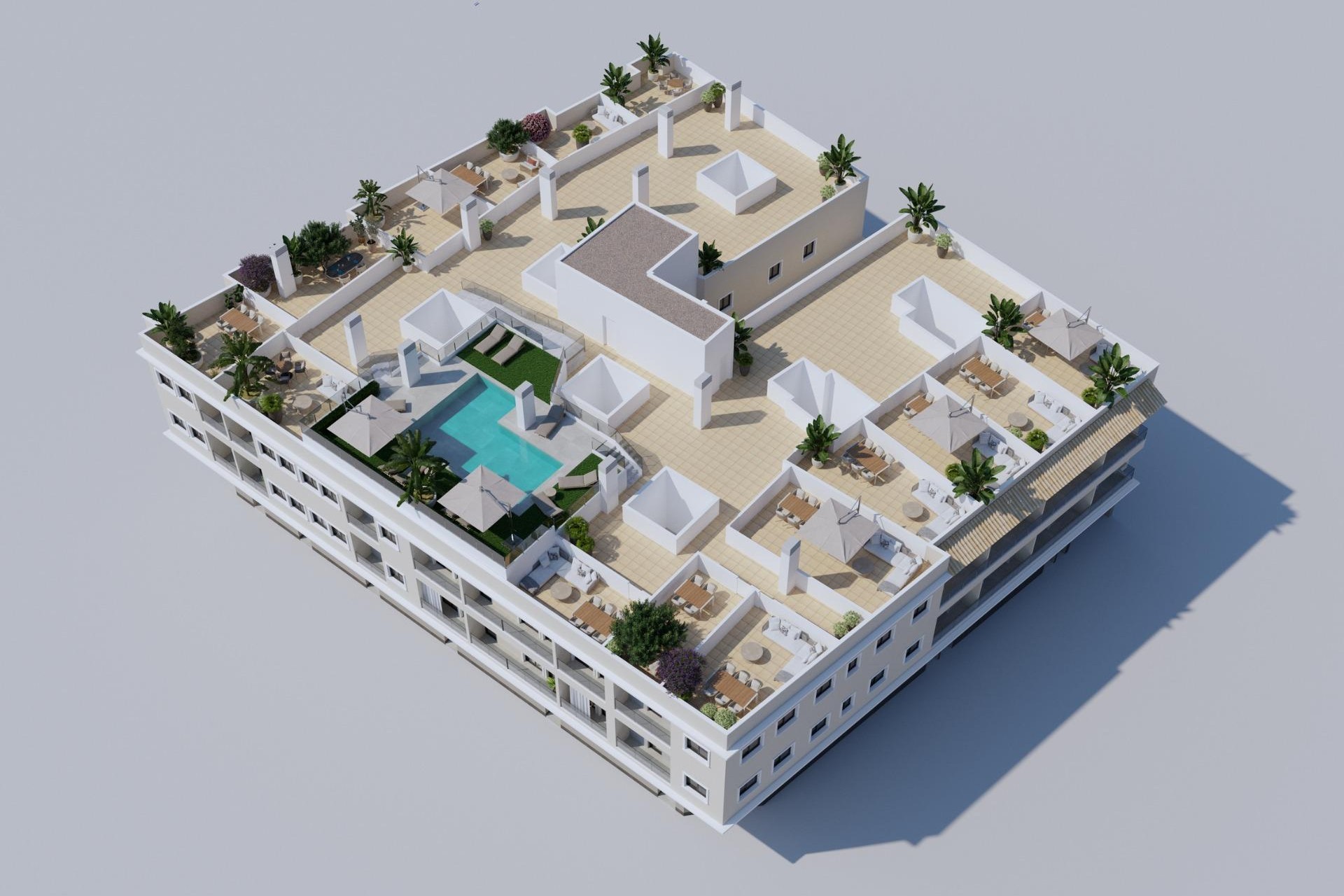 Nybygg - Apartment -
Algorfa - Pueblo