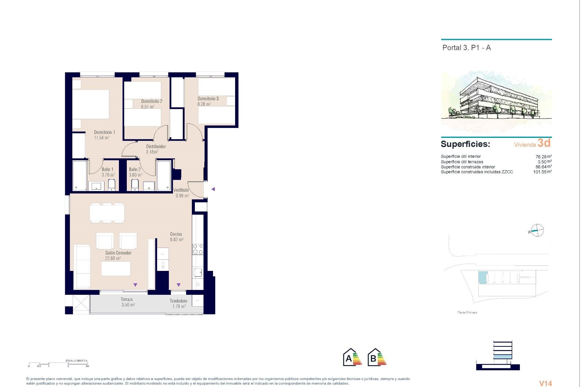 Nybygg - Apartment -
Alicante - San Agustín-PAU 2