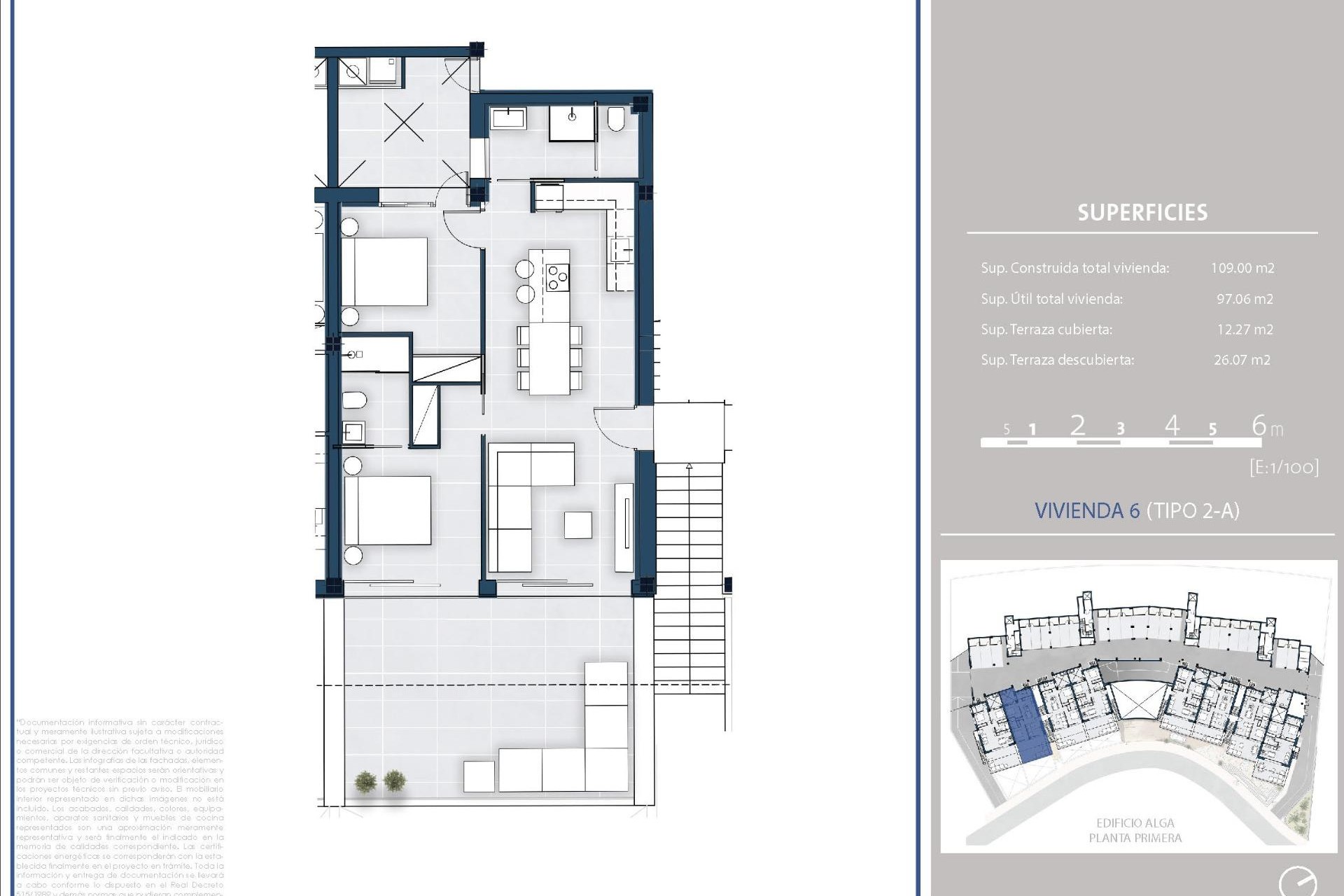 Nybygg - Apartment -
Arenal d´en Castell - pueblo