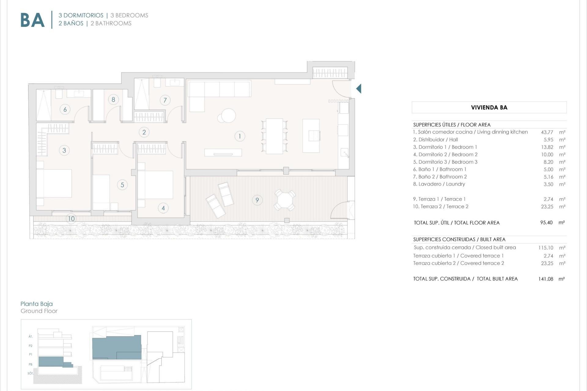 Nybygg - Apartment -
Benijofar - Pueblo