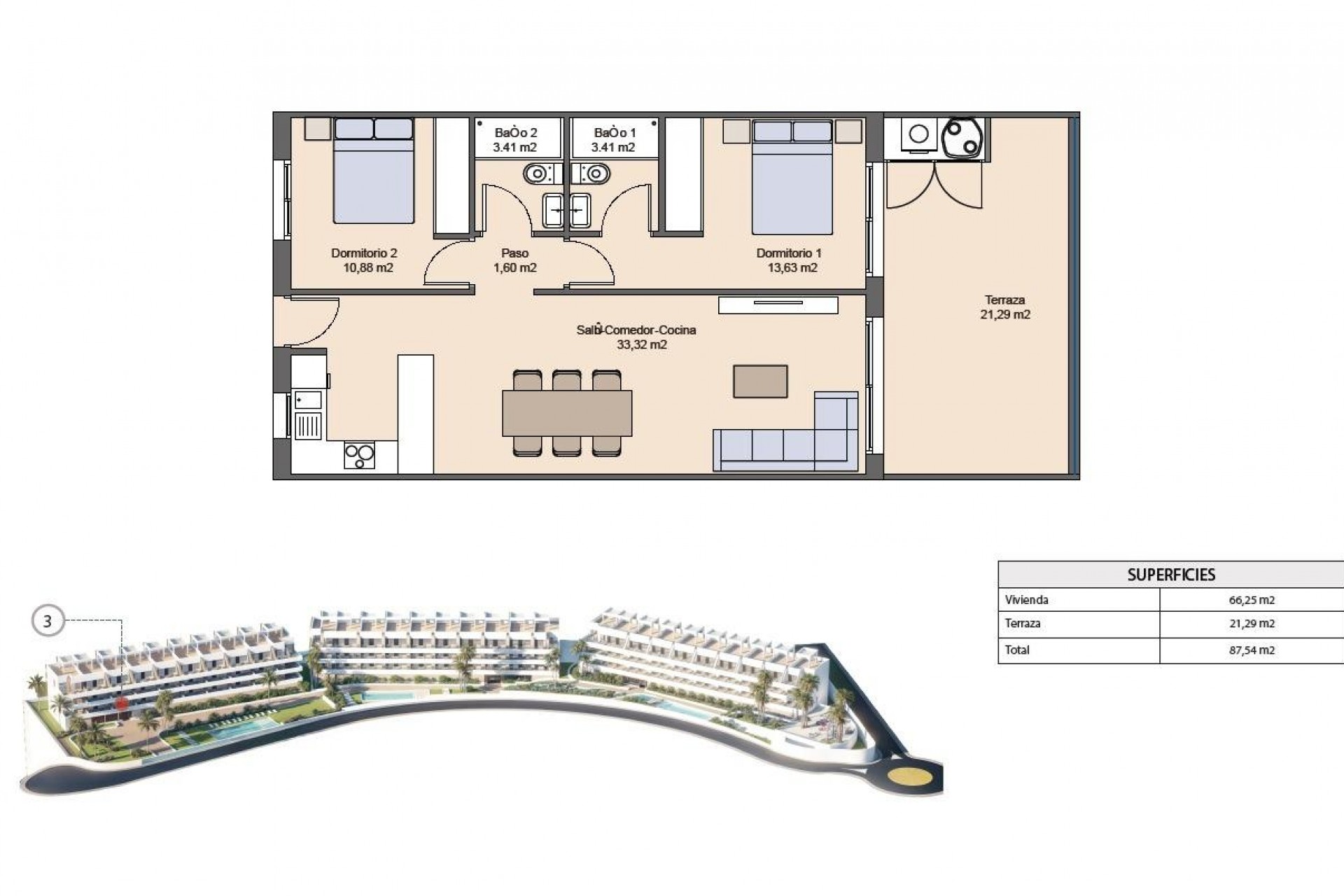 Nybygg - Apartment -
Finestrat - Balcón De Finestrat