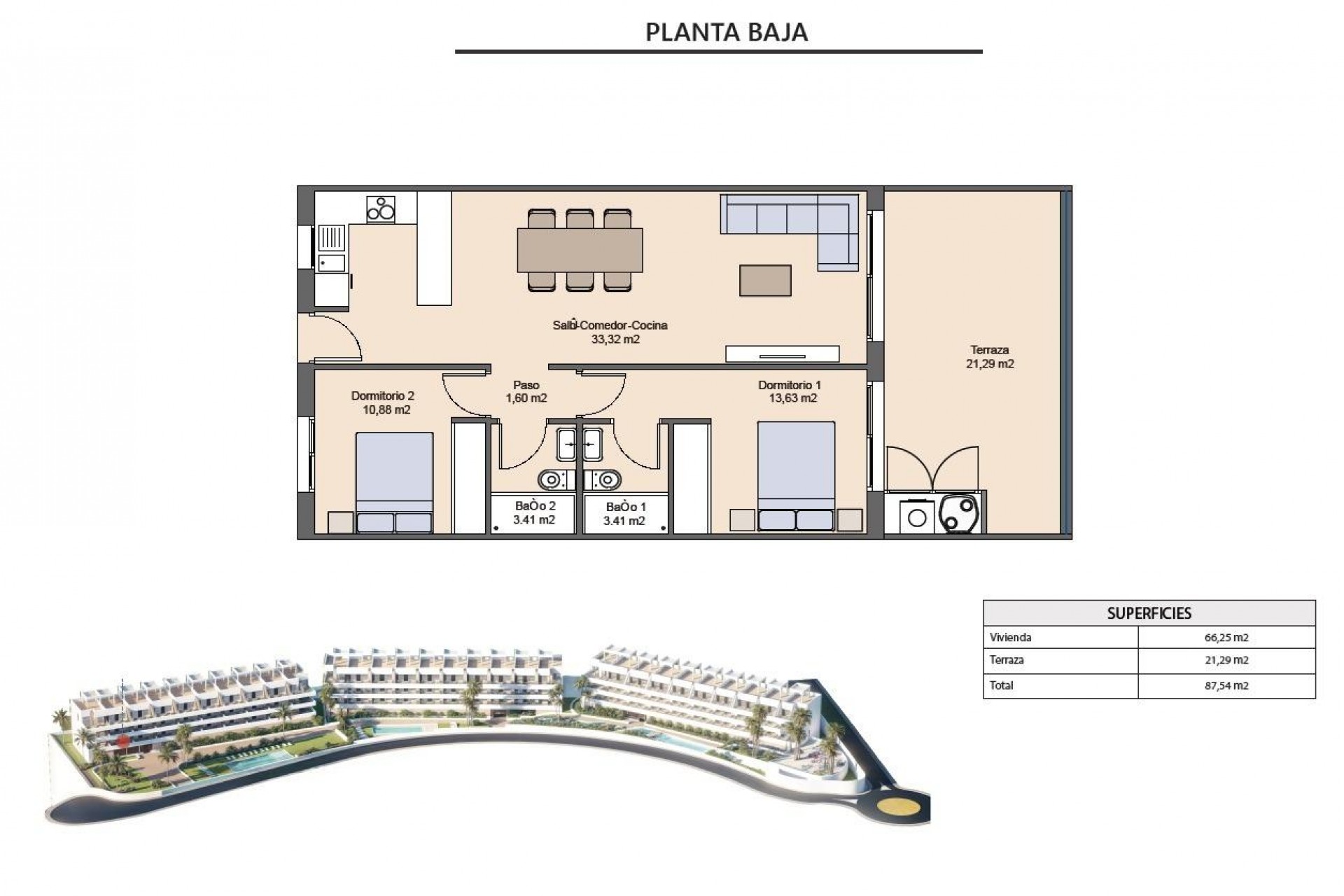 Nybygg - Apartment -
Finestrat - Balcón De Finestrat