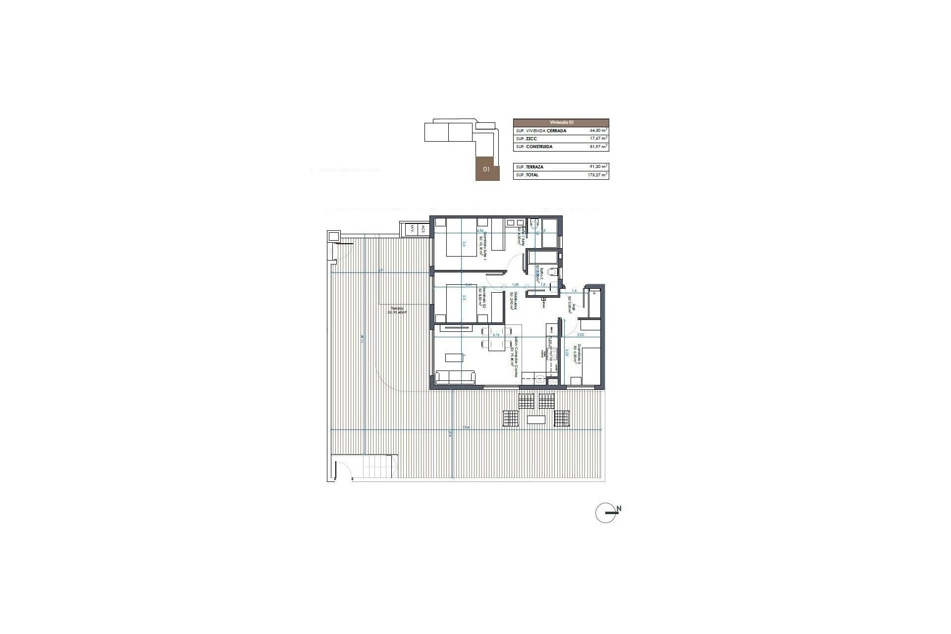 Nybygg - Apartment -
Guardamar del Segura - Camino del Puerto