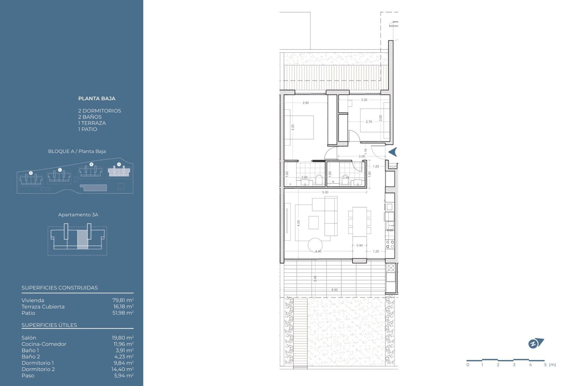 Nybygg - Apartment -
La Nucía - Puerto Azul