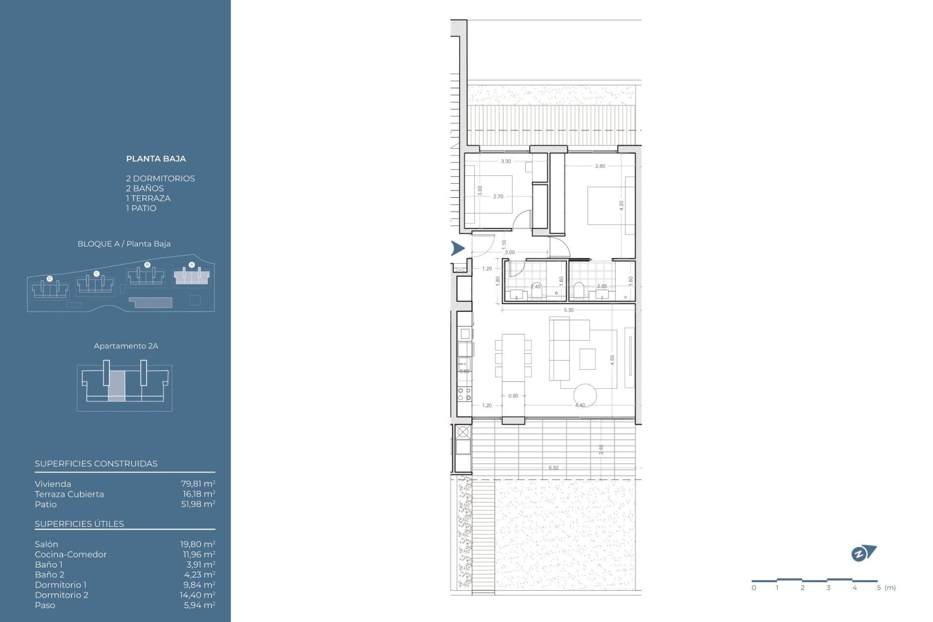 Nybygg - Apartment -
La Nucía - Puerto Azul