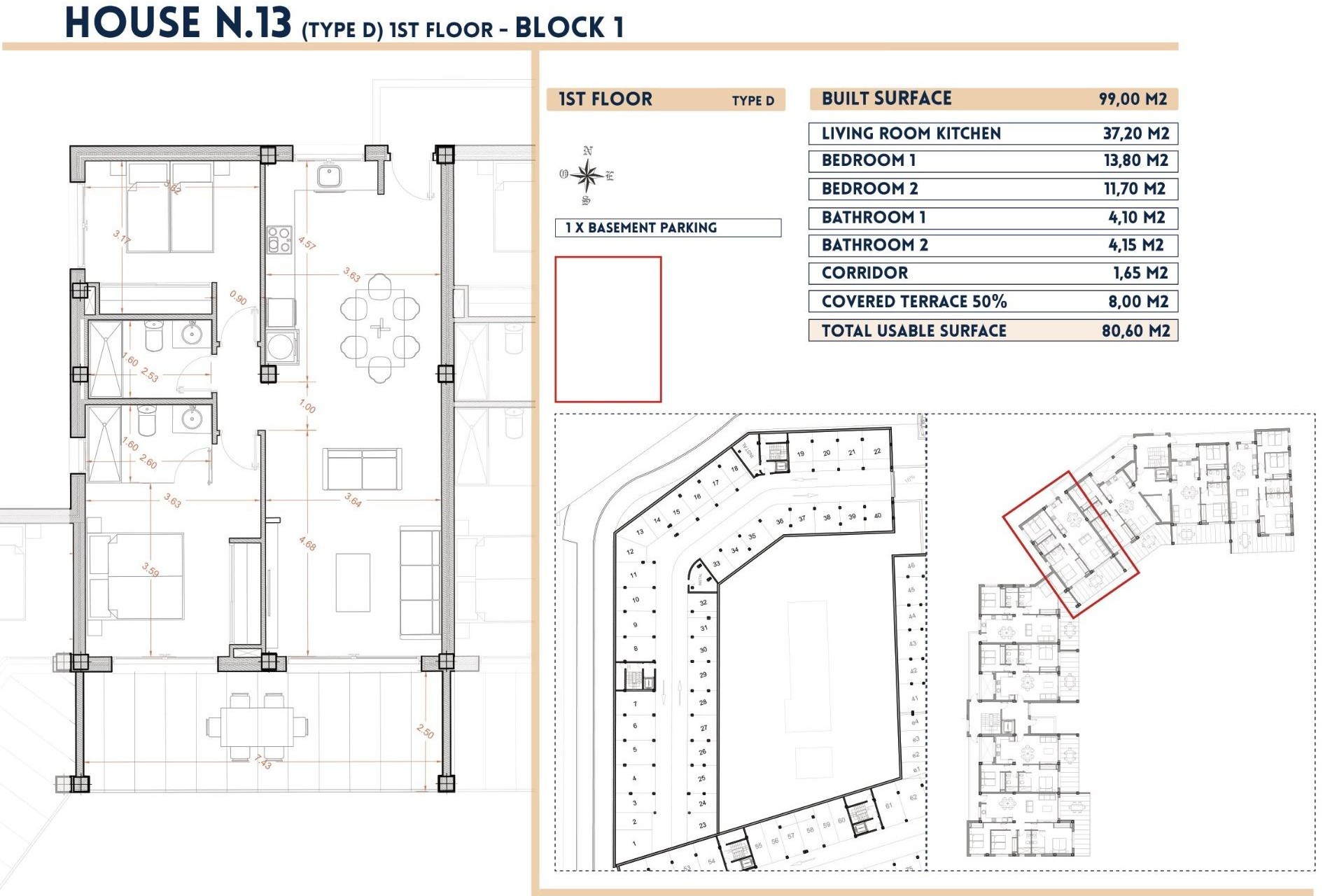 Nybygg - Apartment -
Los Alcazares - Euro Roda