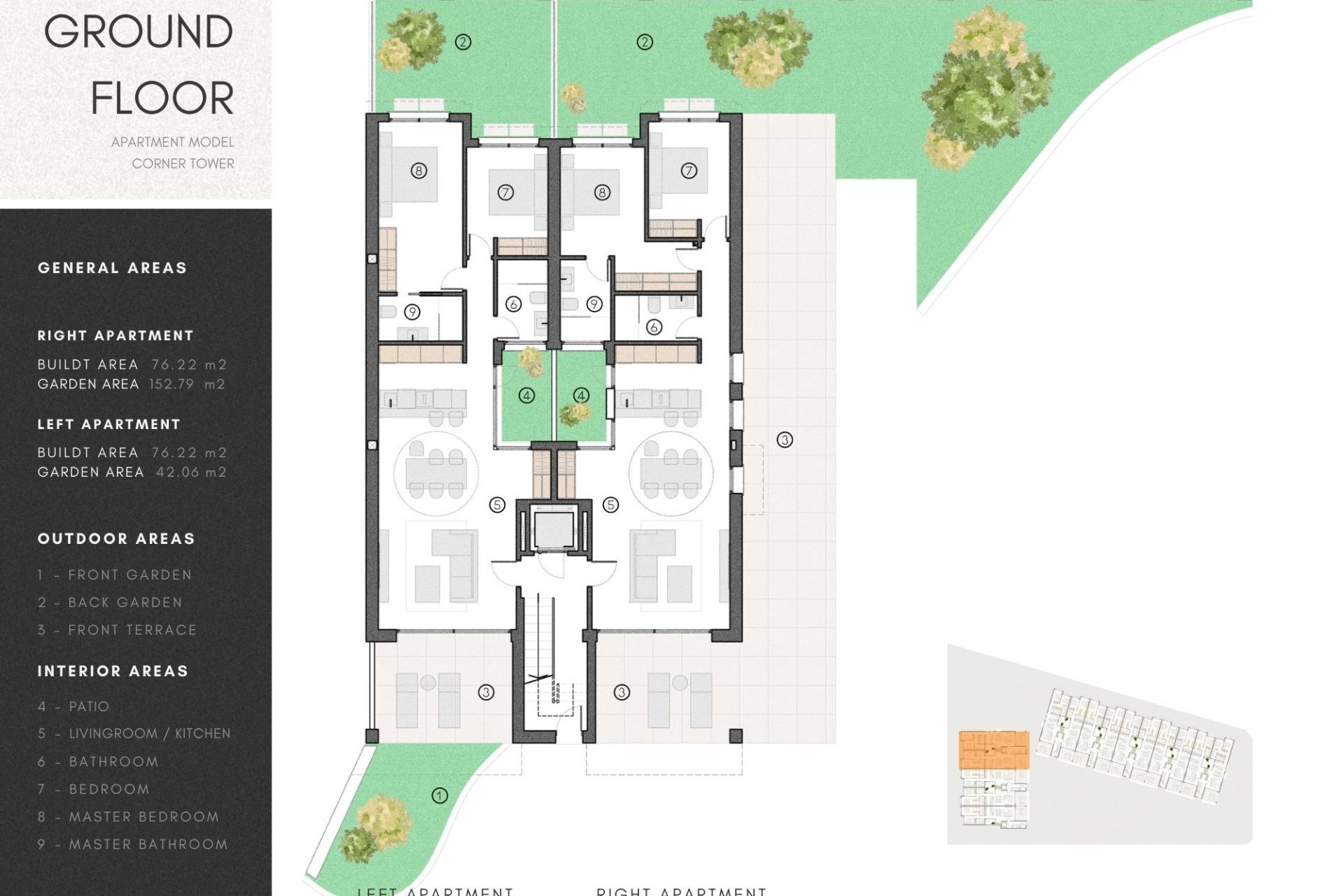 Nybygg - Apartment -
Los Alcazares - Serena Golf