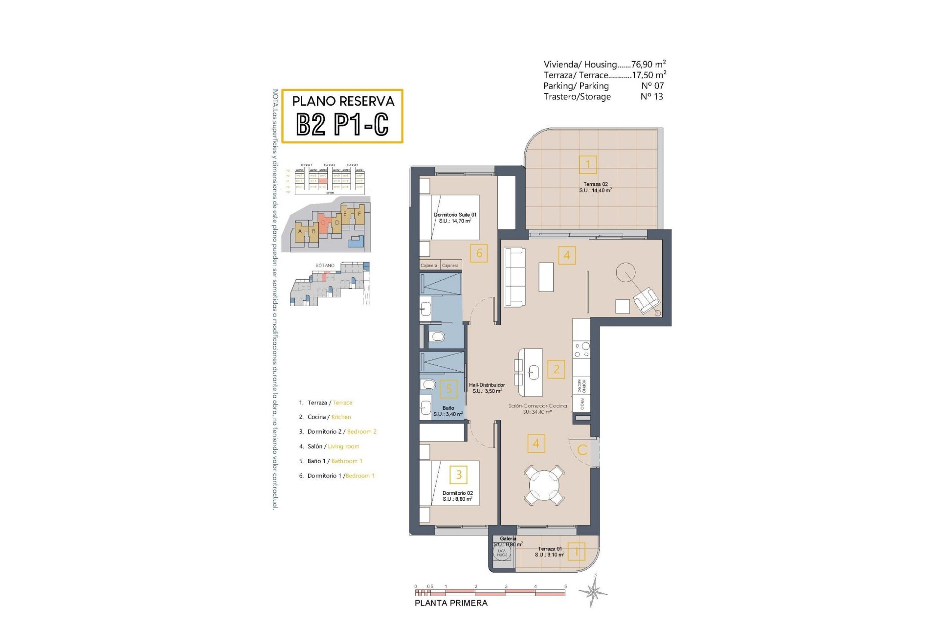 Nybygg - Apartment -
Los Alcazares - Serena Golf