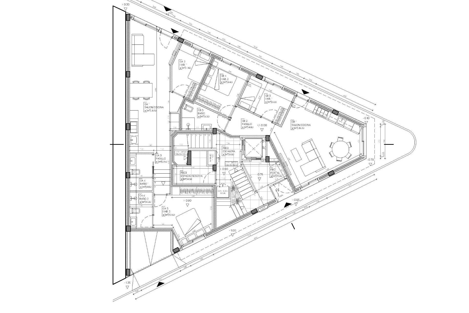 Nybygg - Apartment -
Mazarron - pueblo