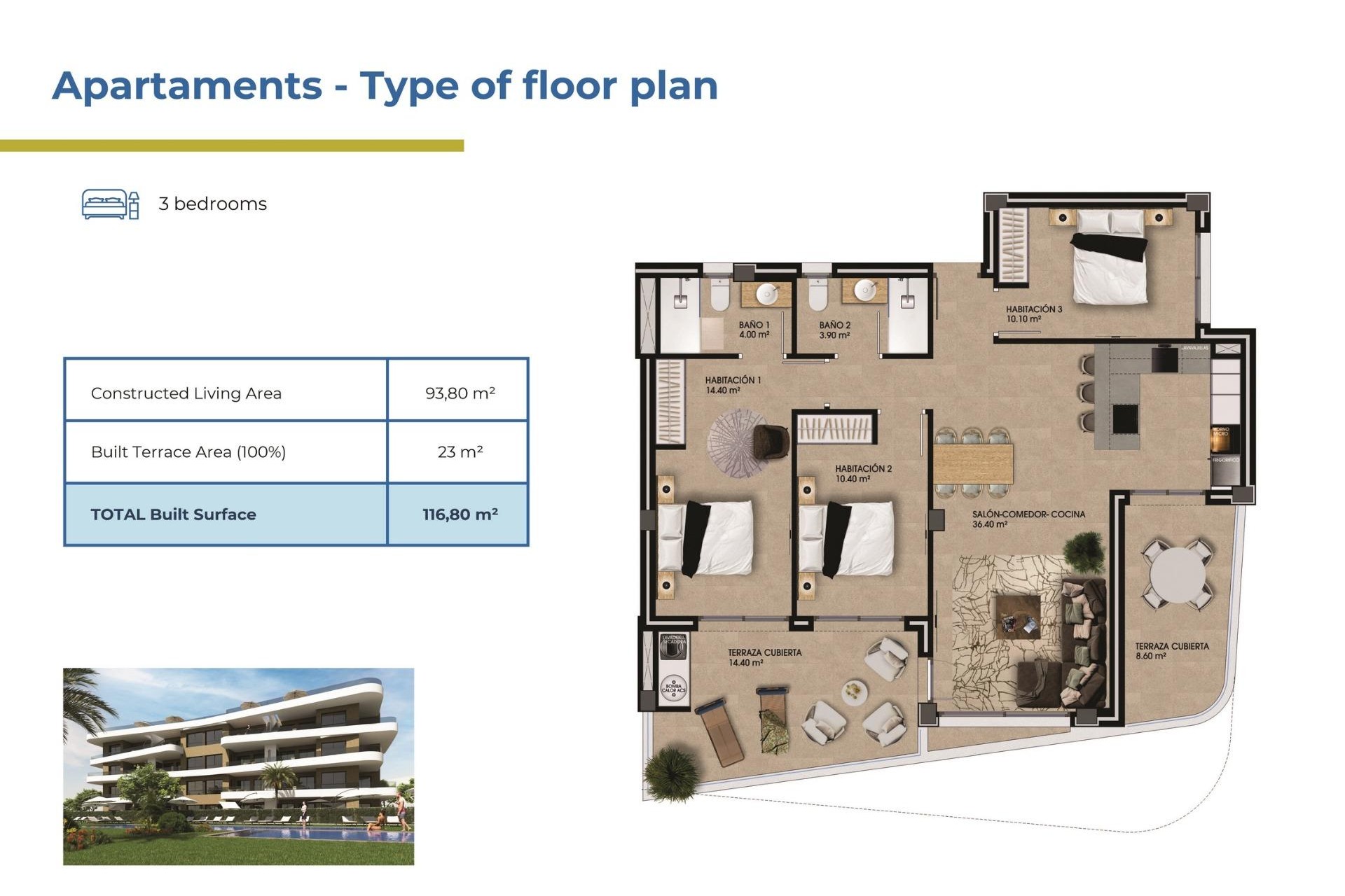 Nybygg - Apartment -
Orihuela Costa - La Ciñuelica