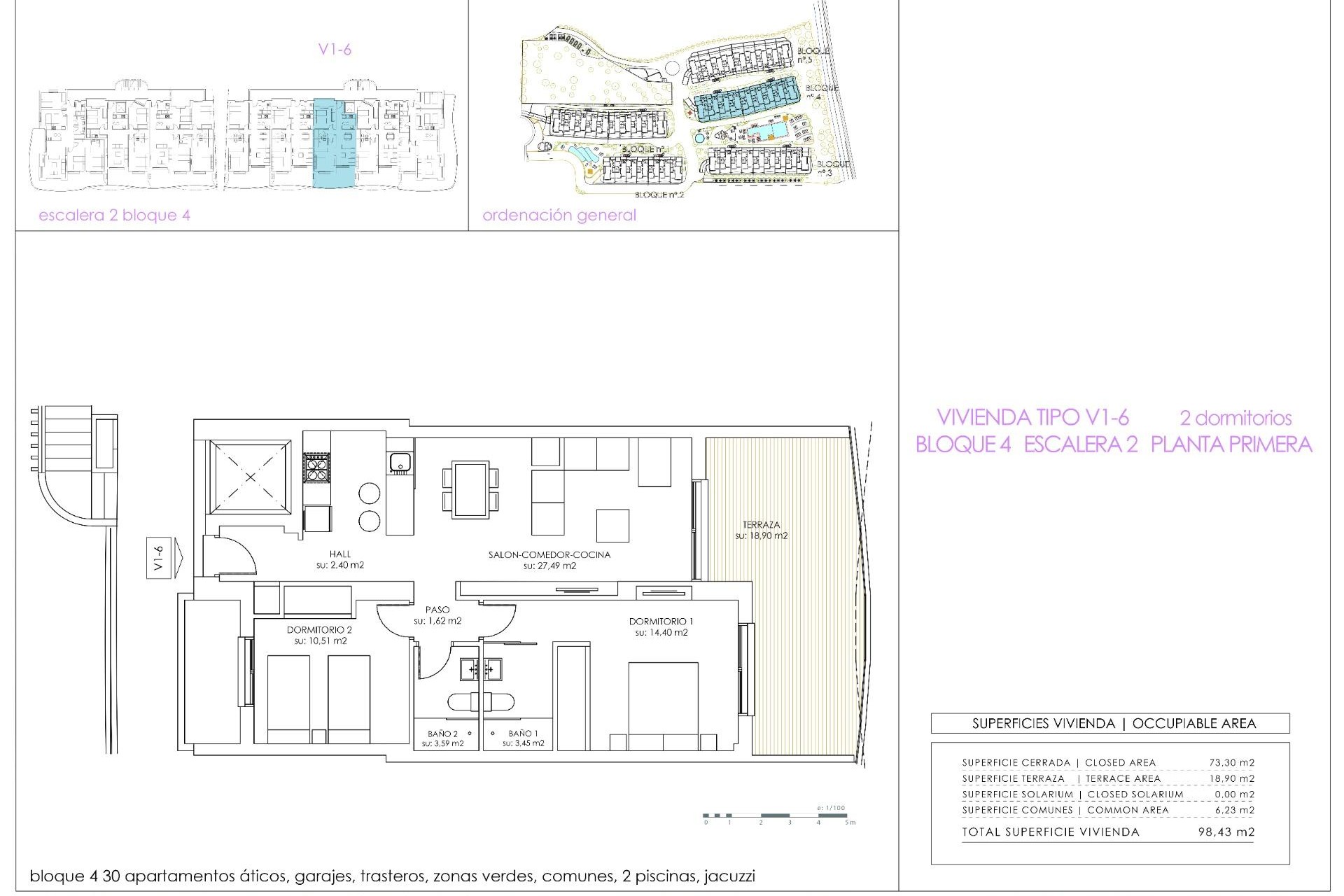 Nybygg - Apartment -
Orihuela Costa - Playa Flamenca