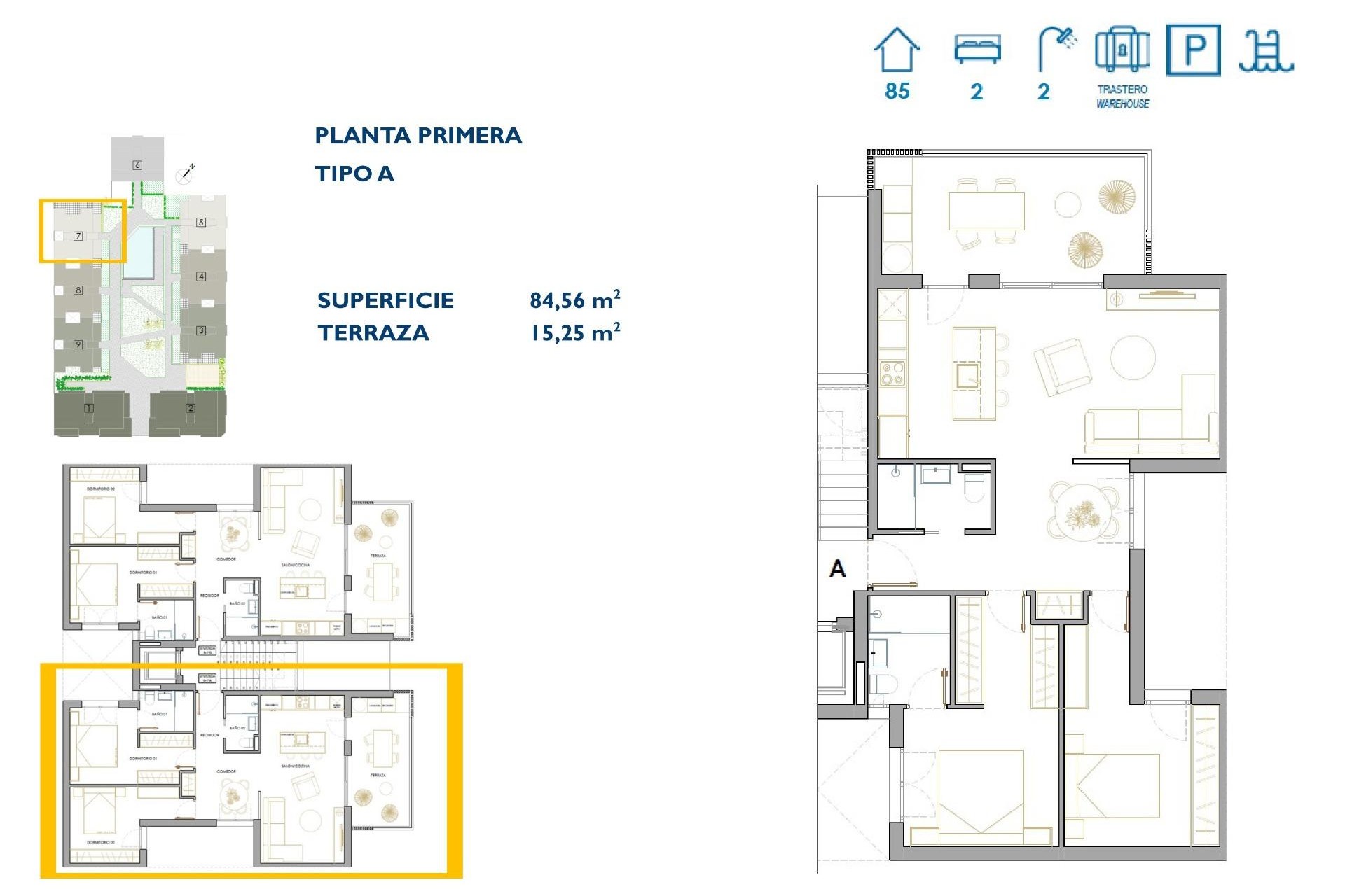 Nybygg - Apartment -
San Pedro del Pinatar - Pueblo