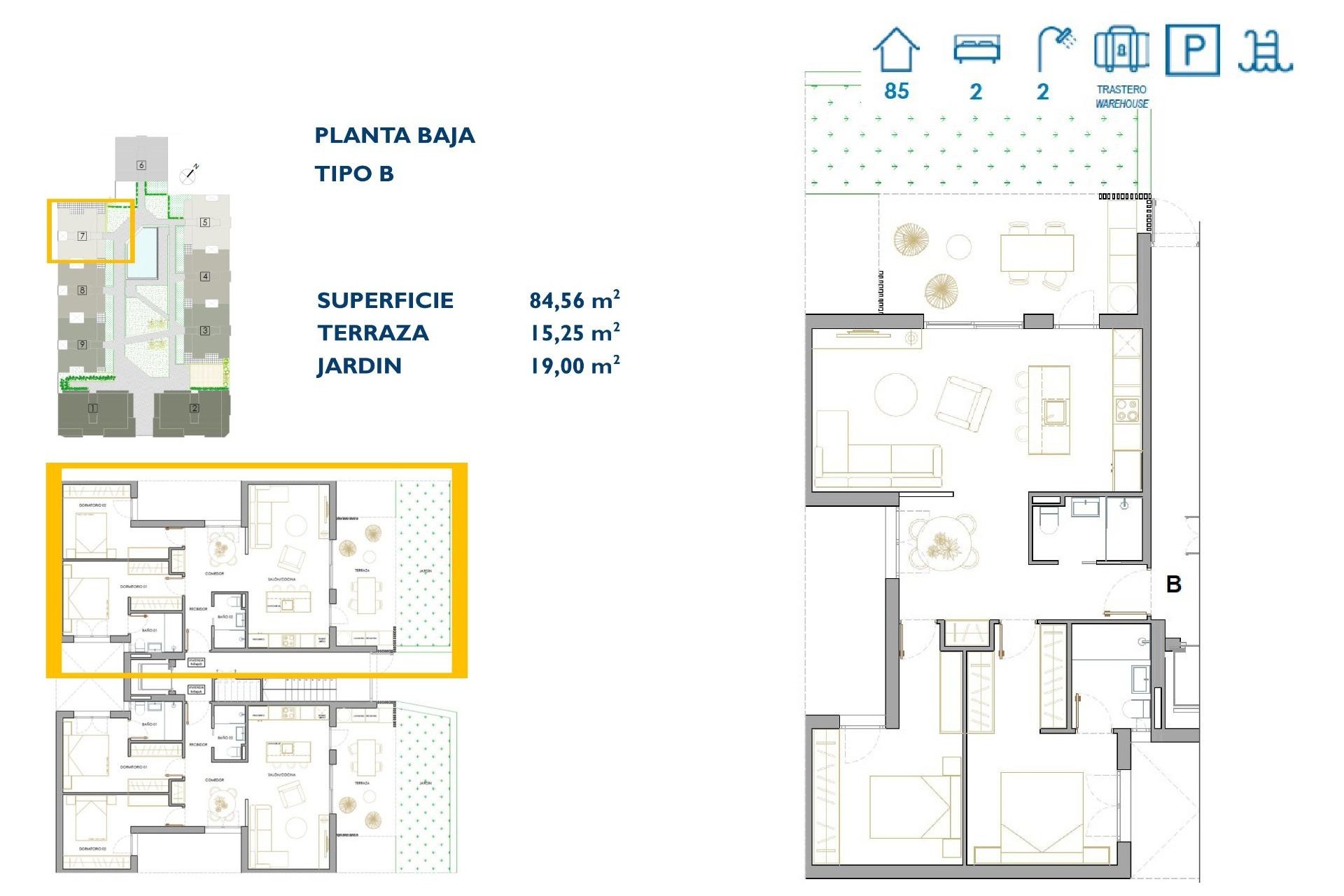 Nybygg - Apartment -
San Pedro del Pinatar - Pueblo