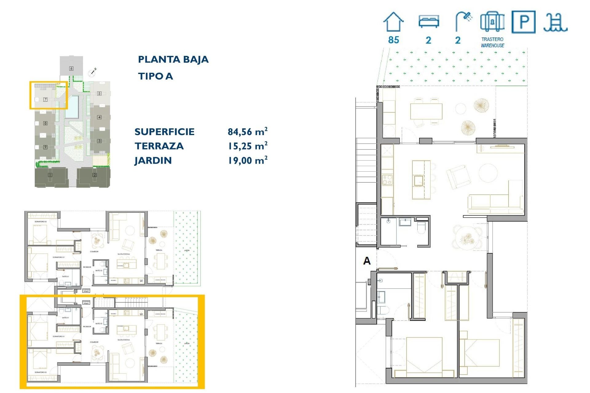 Nybygg - Apartment -
San Pedro del Pinatar - Pueblo