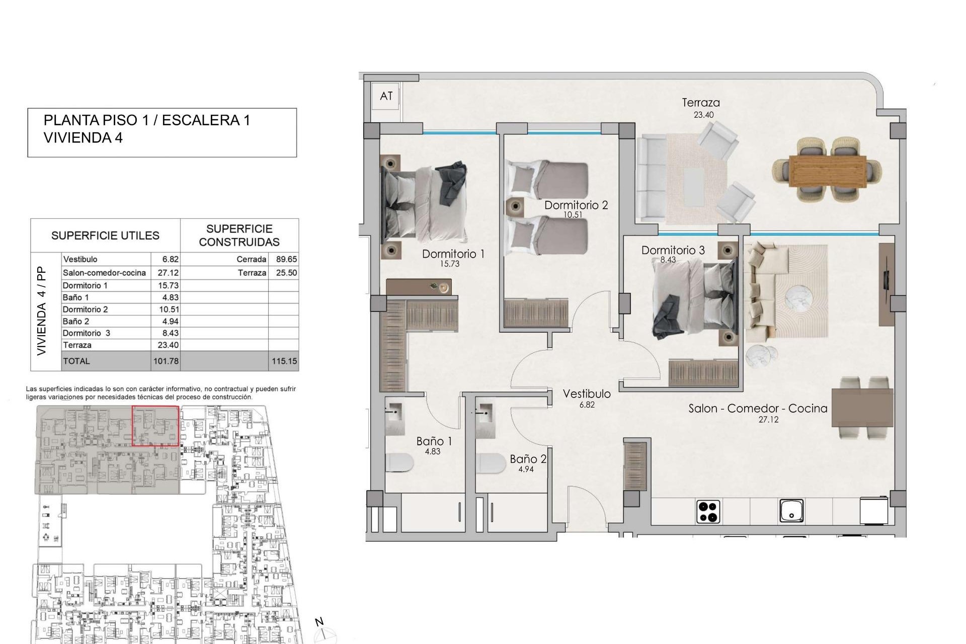 Nybygg - Apartment -
Santa Pola - Estacion de autobuses