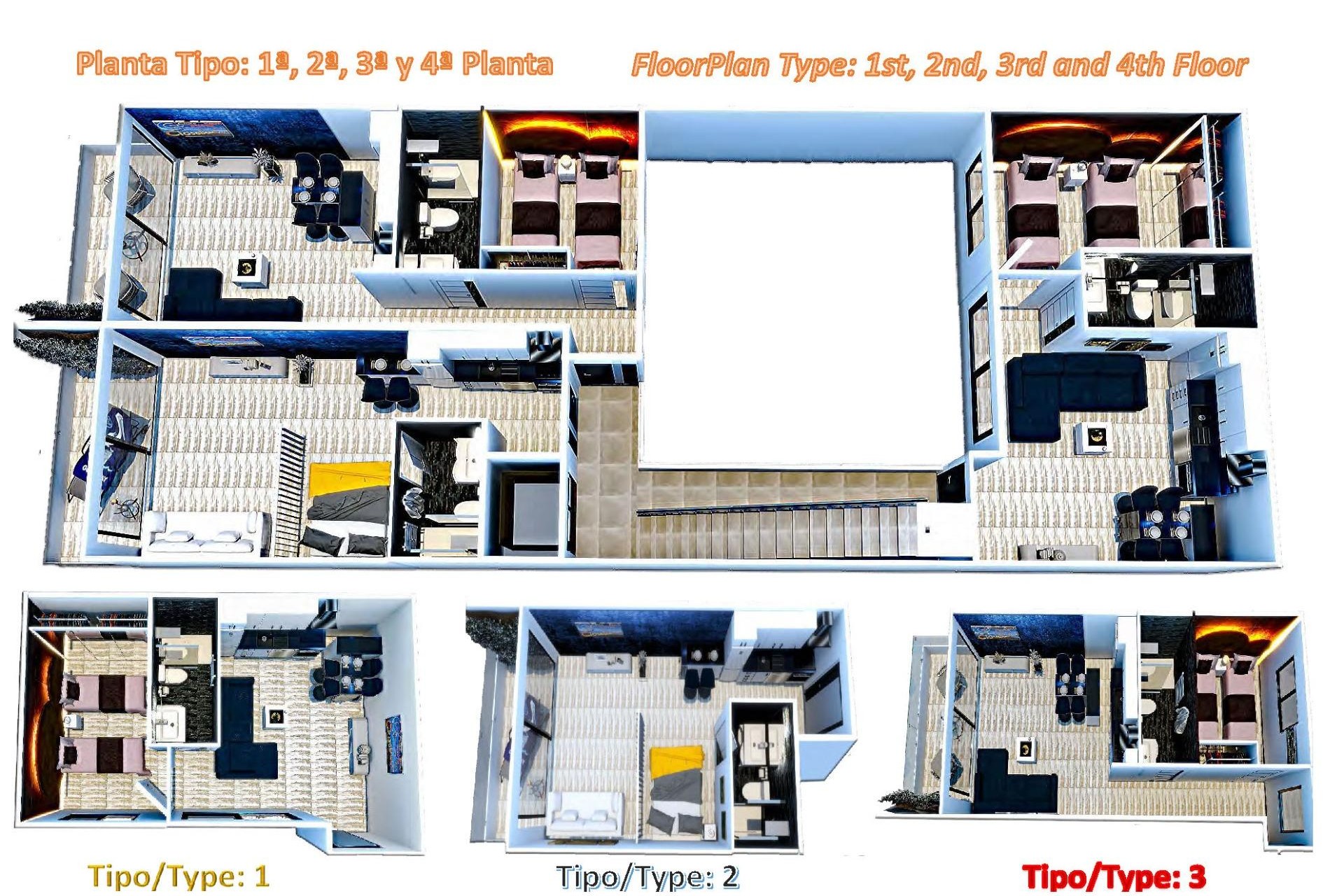 Nybygg - Apartment -
Torrevieja - Centro