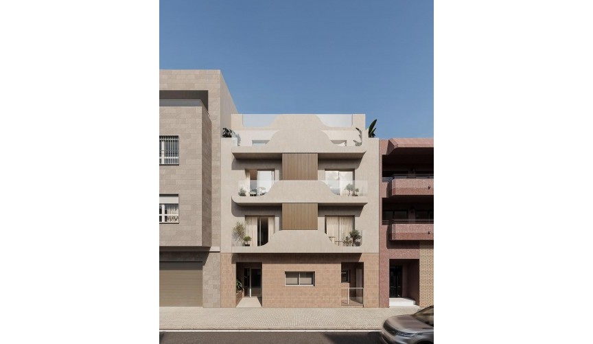 Nybygg - Apartment -
Torrevieja - Centro