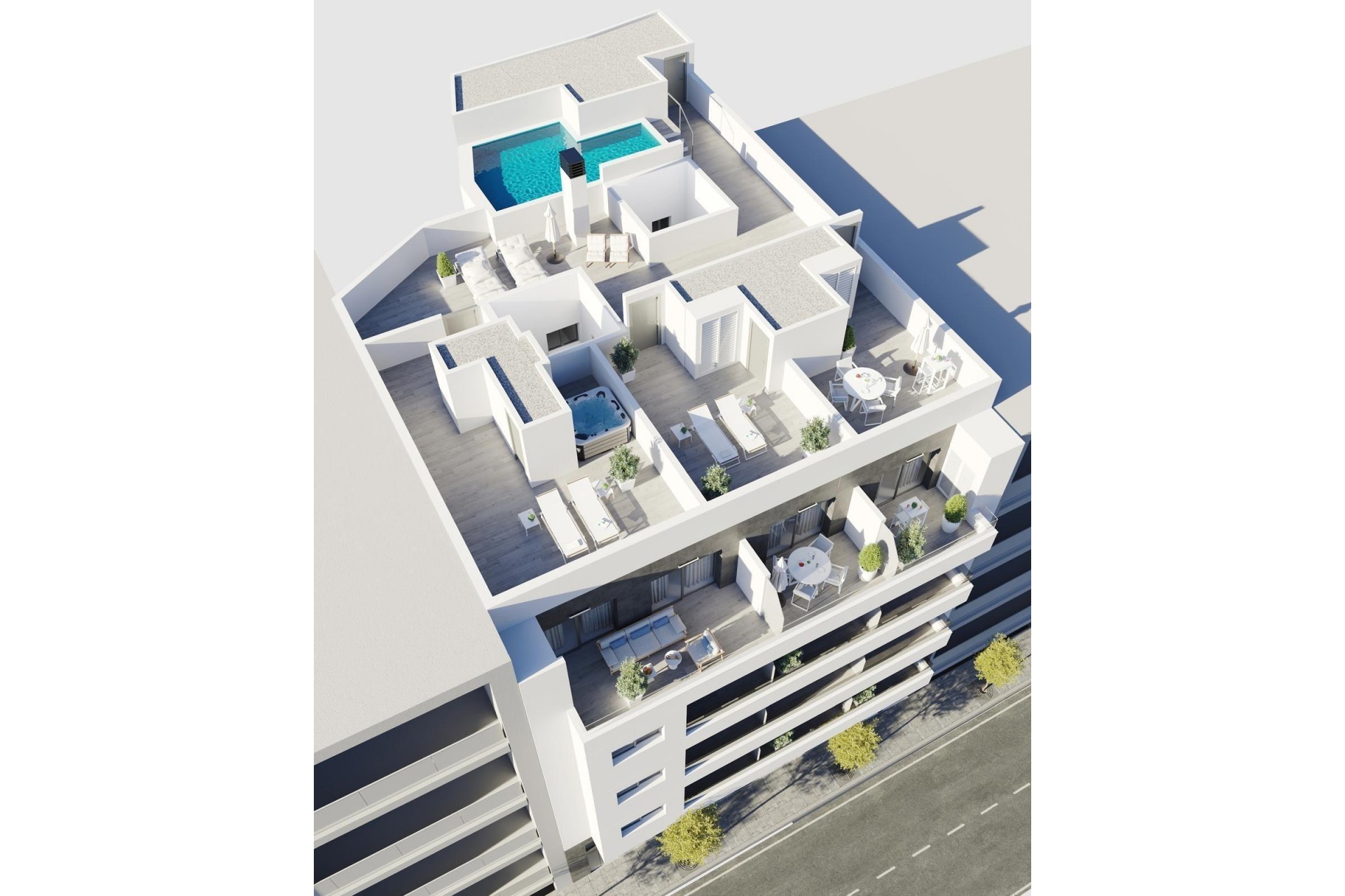 Nybygg - Apartment -
Torrevieja - Centro