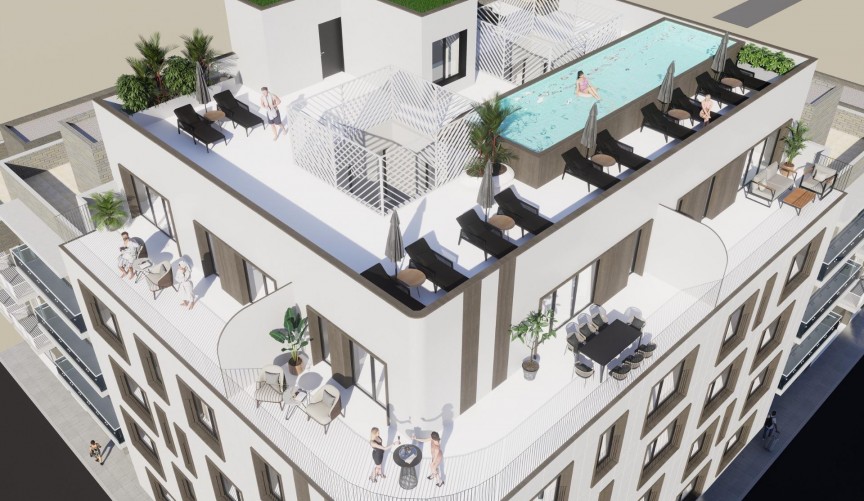 Nybygg - Apartment -
Torrevieja - El acequión