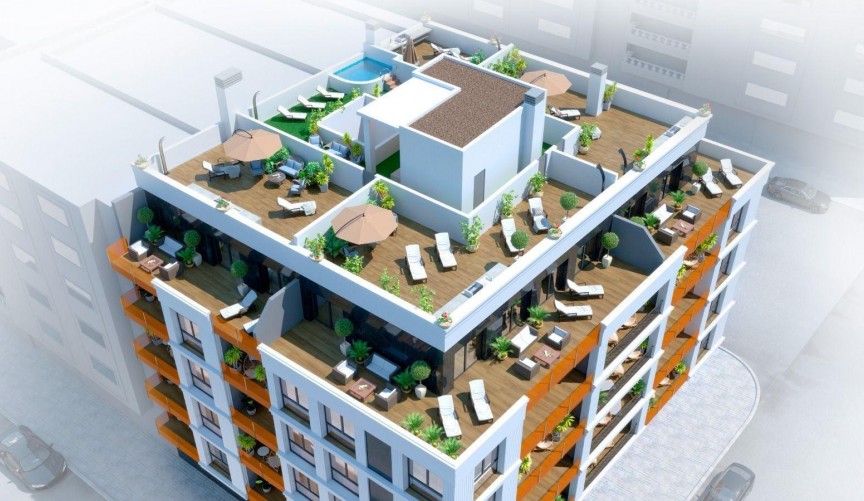 Nybygg - Apartment -
Torrevieja - PARQUE DE LAS NACIONES