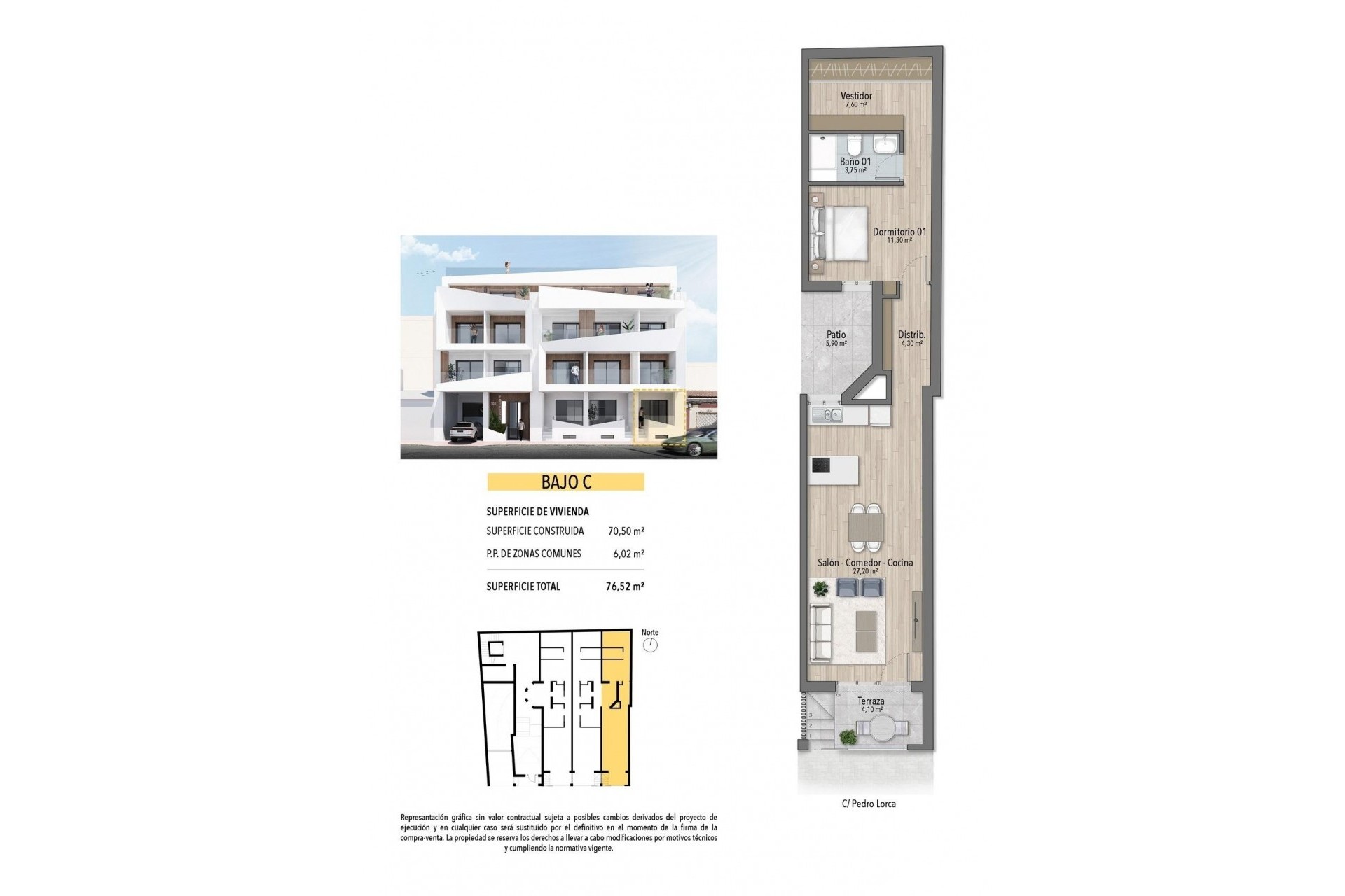 Nybygg - Apartment -
Torrevieja - Playa de El Cura