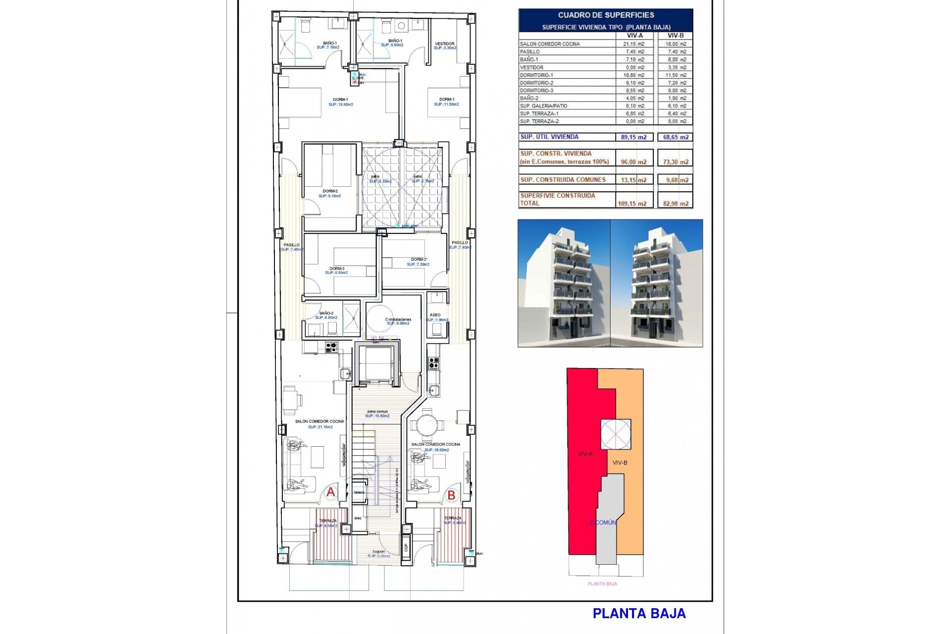 Nybygg - Apartment -
Torrevieja - Playa de El Cura