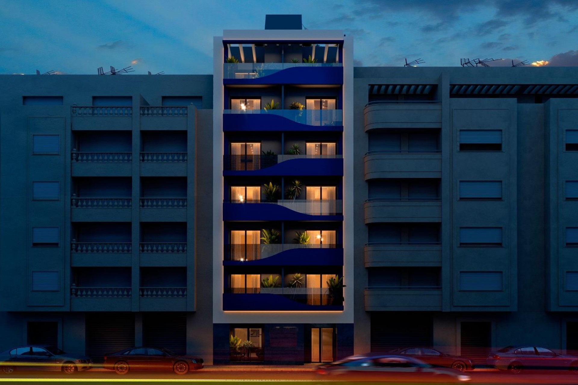 Nybygg - Apartment -
Torrevieja - Playa del Acequión