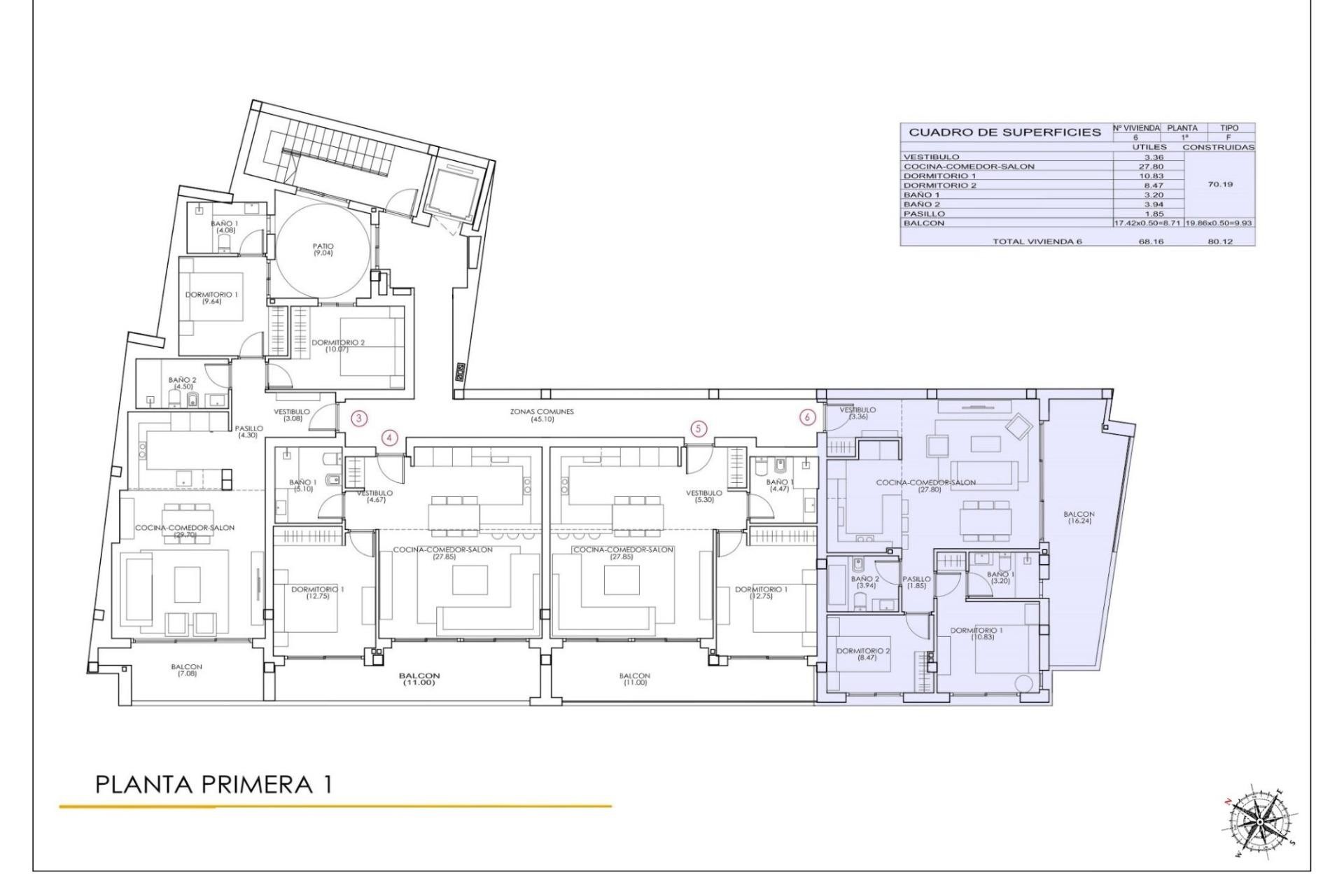 Nybygg - Apartment -
Torrevieja - Playa del Cura