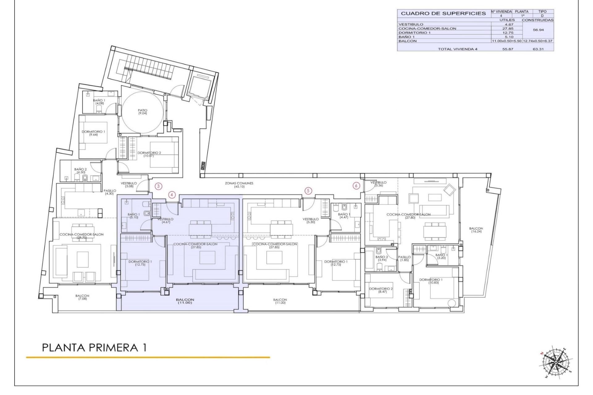 Nybygg - Apartment -
Torrevieja - Playa del Cura