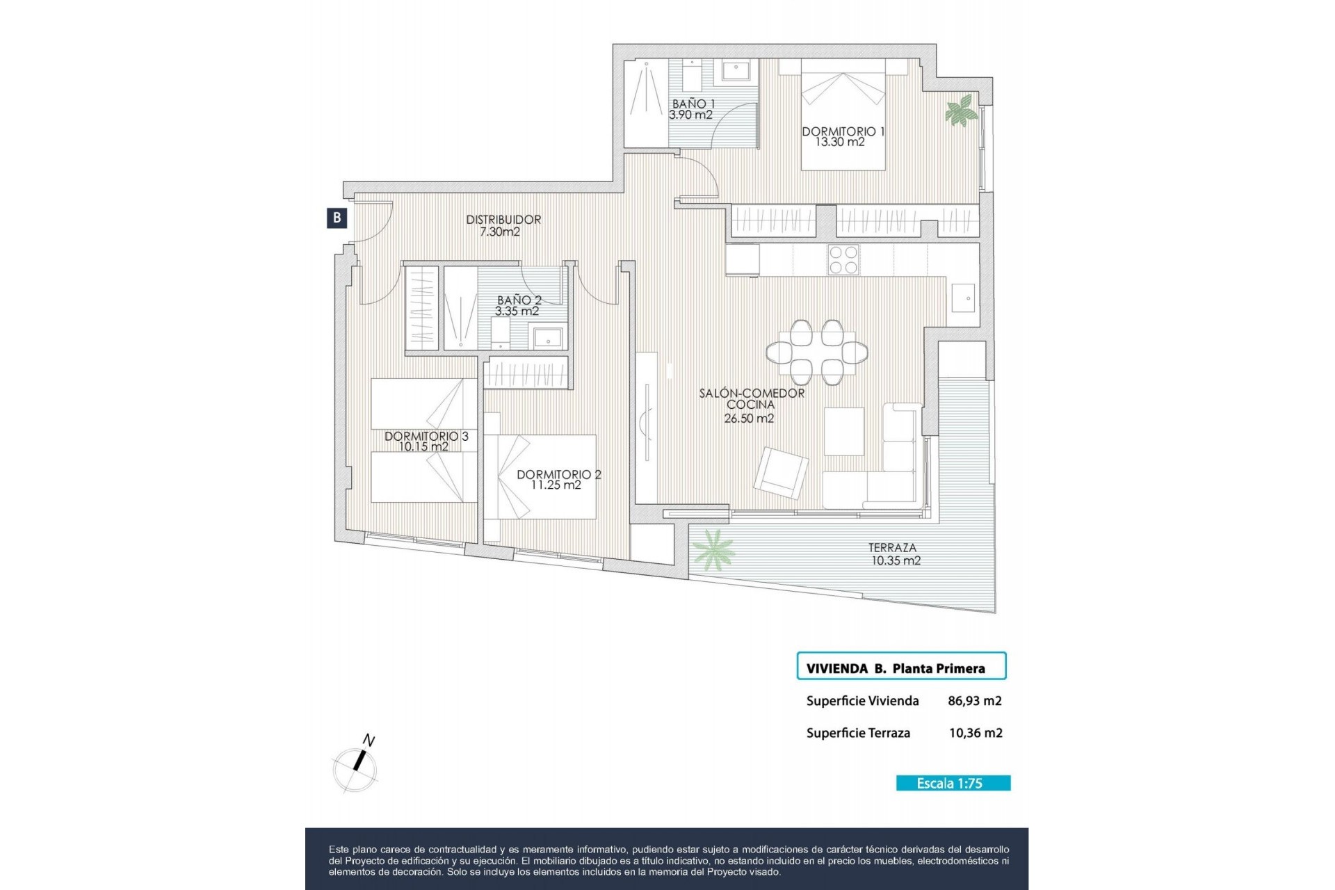 Nybygg - Apartment -
Torrevieja - Playa del Cura