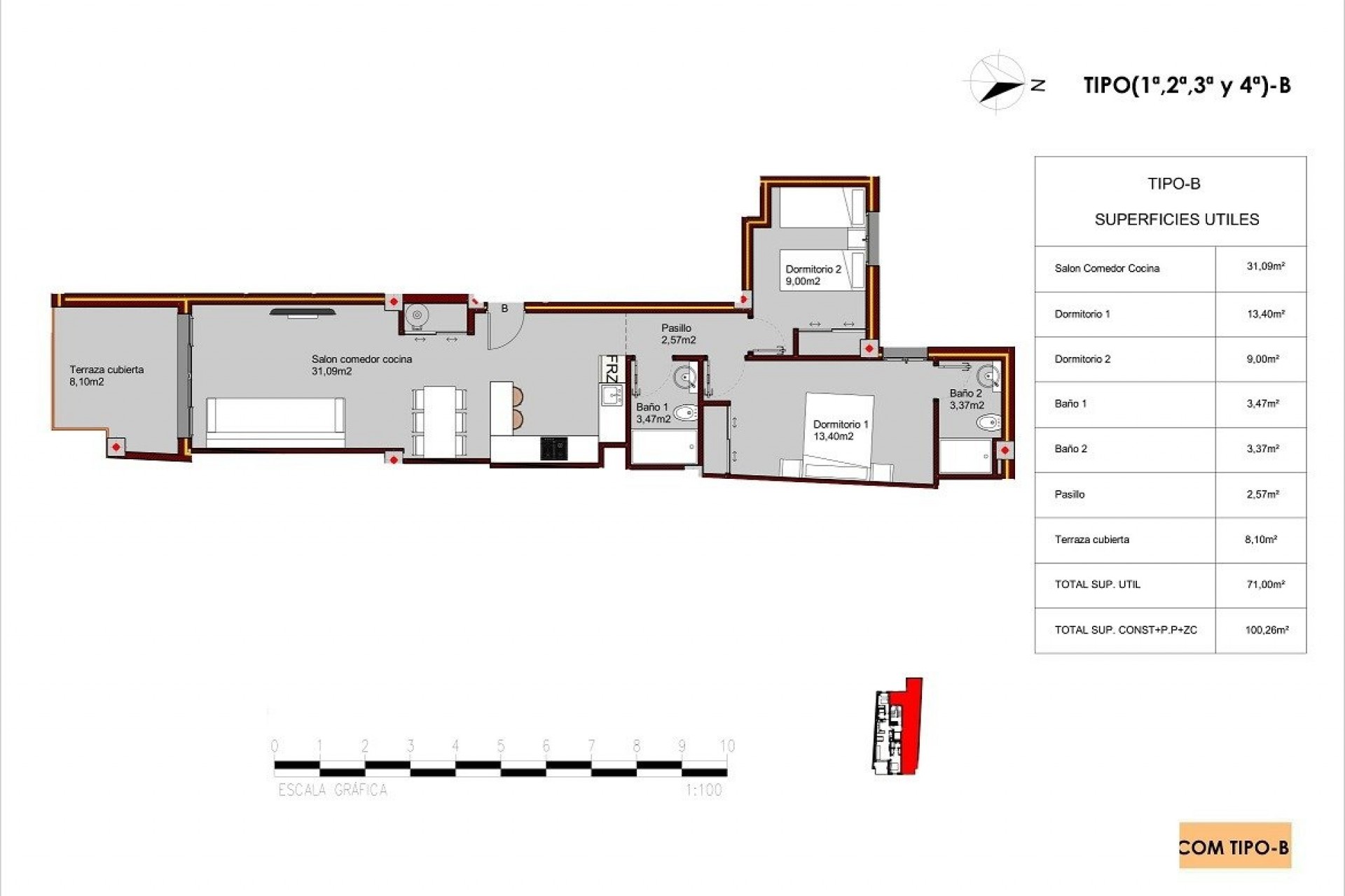 Nybygg - Apartment -
Torrevieja - Playa del Cura