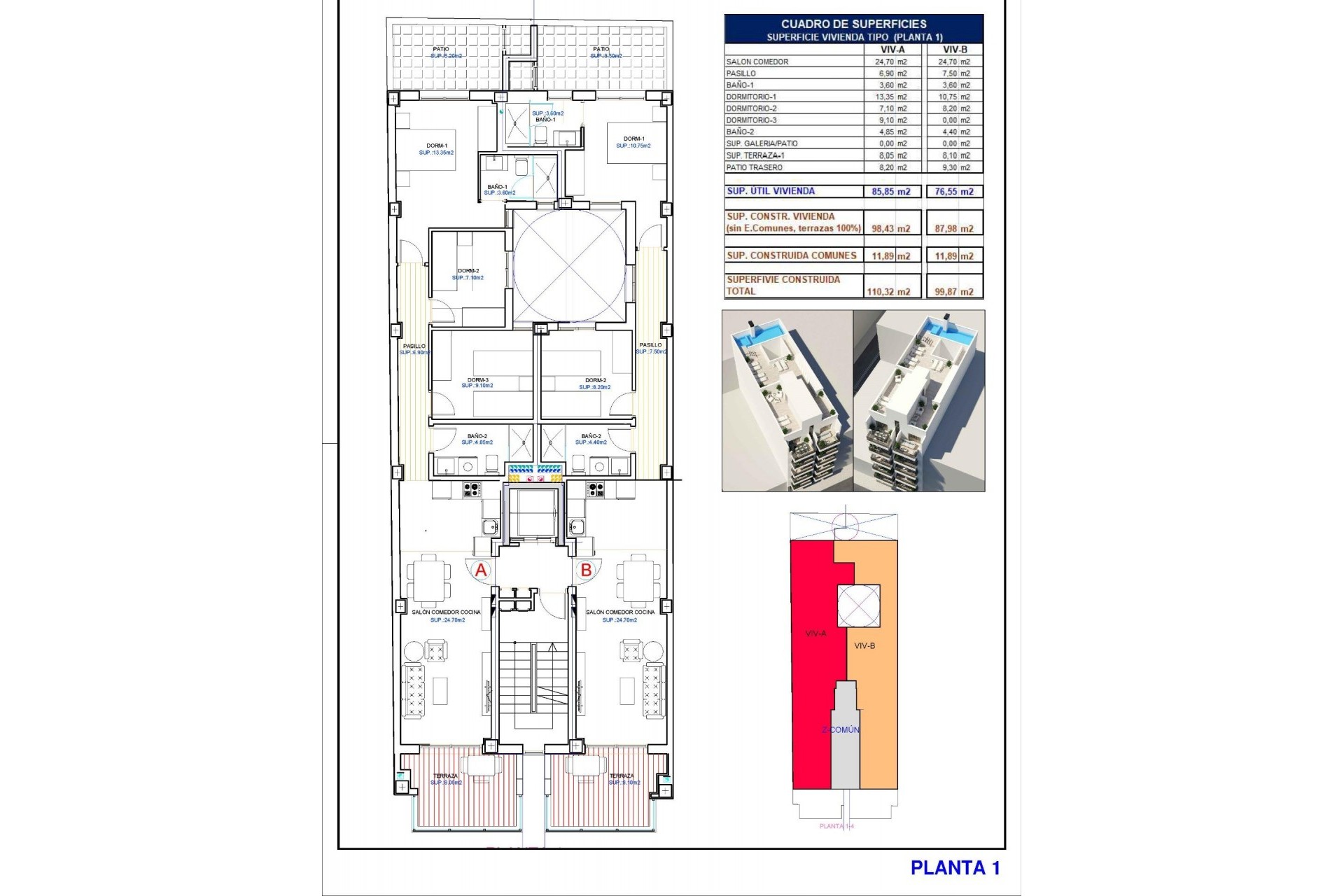 Nybygg - Apartment -
Torrevieja - Playa del Cura