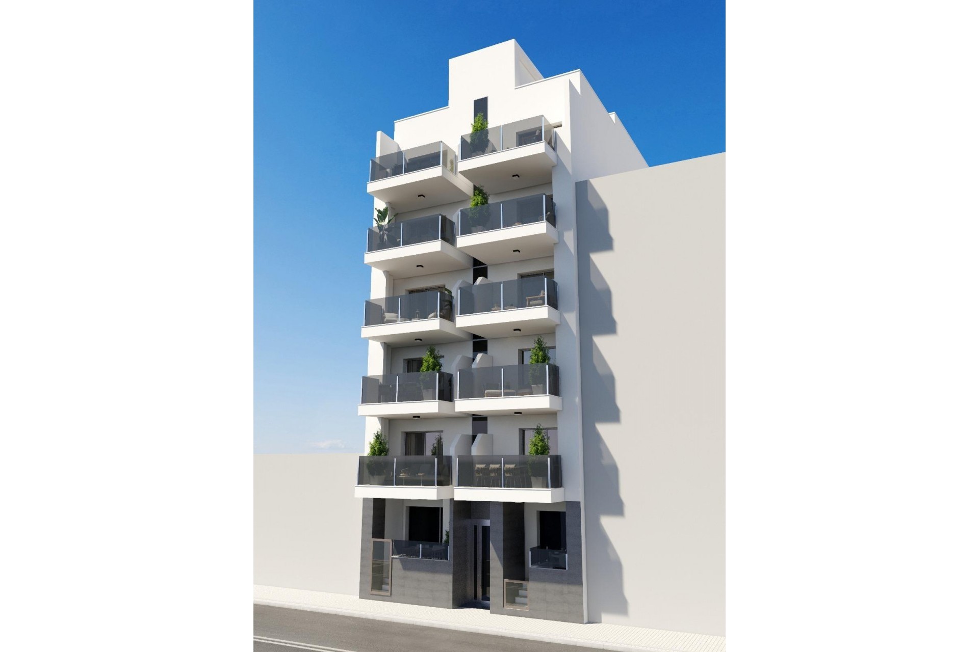 Nybygg - Apartment -
Torrevieja - Playa del Cura