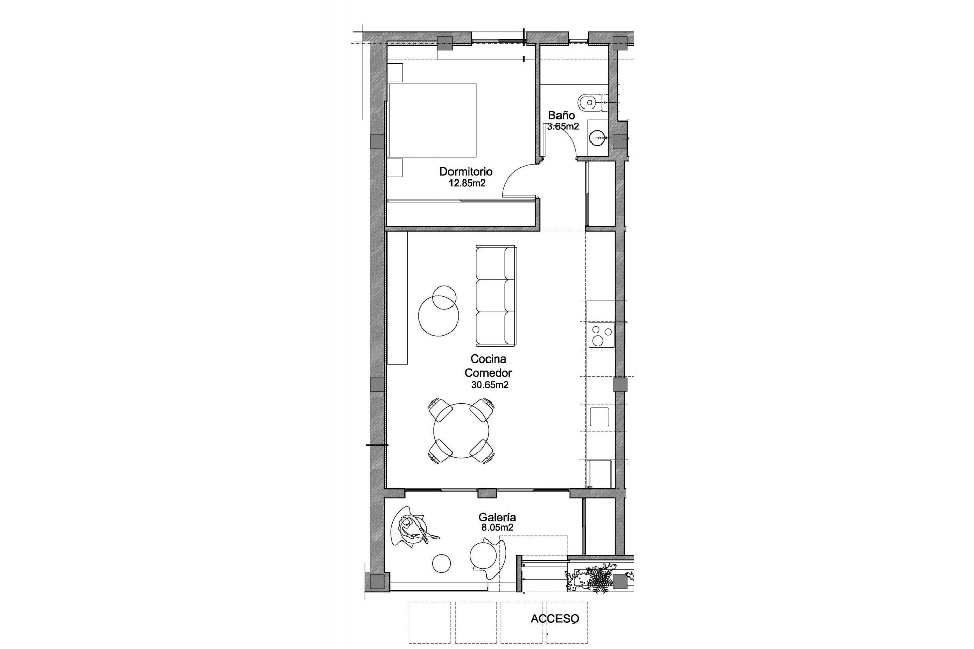 Nybygg - Apartment -
Torrevieja - Playa Los Naufragos