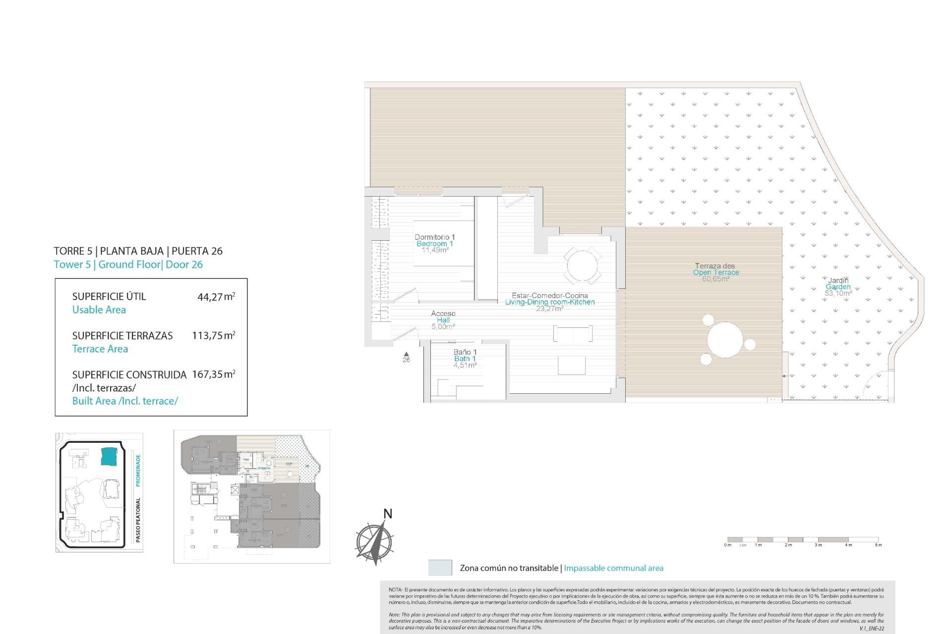 Nybygg - Apartment -
Villajoyosa - Playa Les Torres