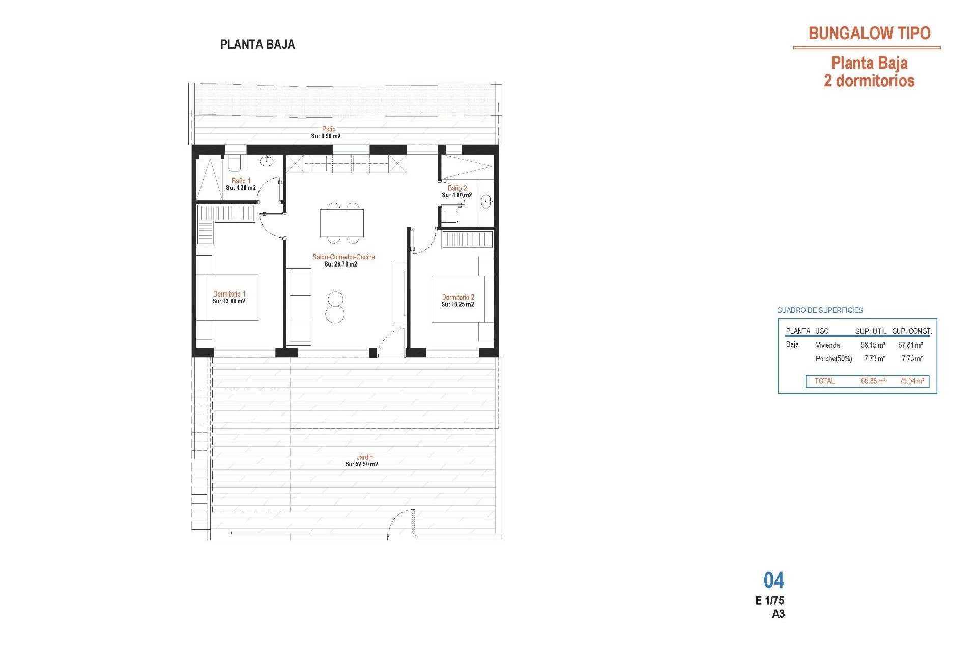 Nybygg - Bungalow -
Alhama De Murcia - Condado De Alhama