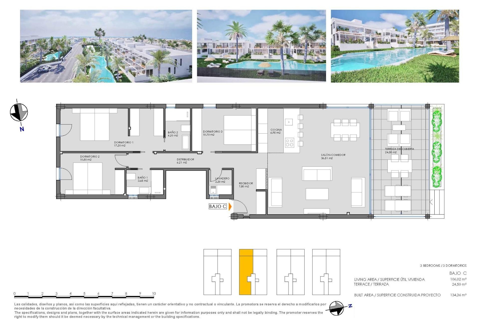 Nybygg - Bungalow -
Cartagena - Mar De Cristal