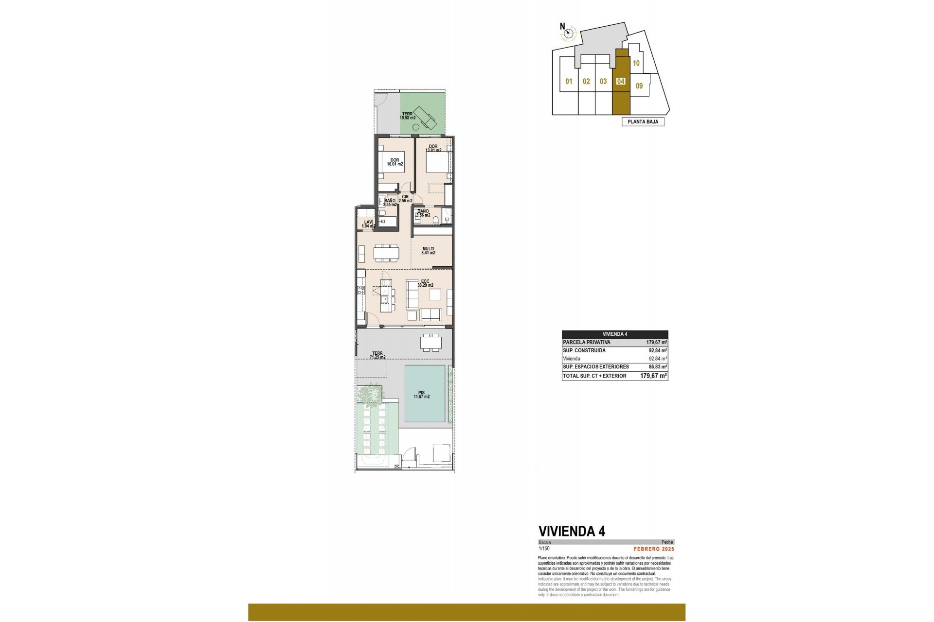 Nybygg - Bungalow -
Pilar de la Horadada - parques de Andromeda