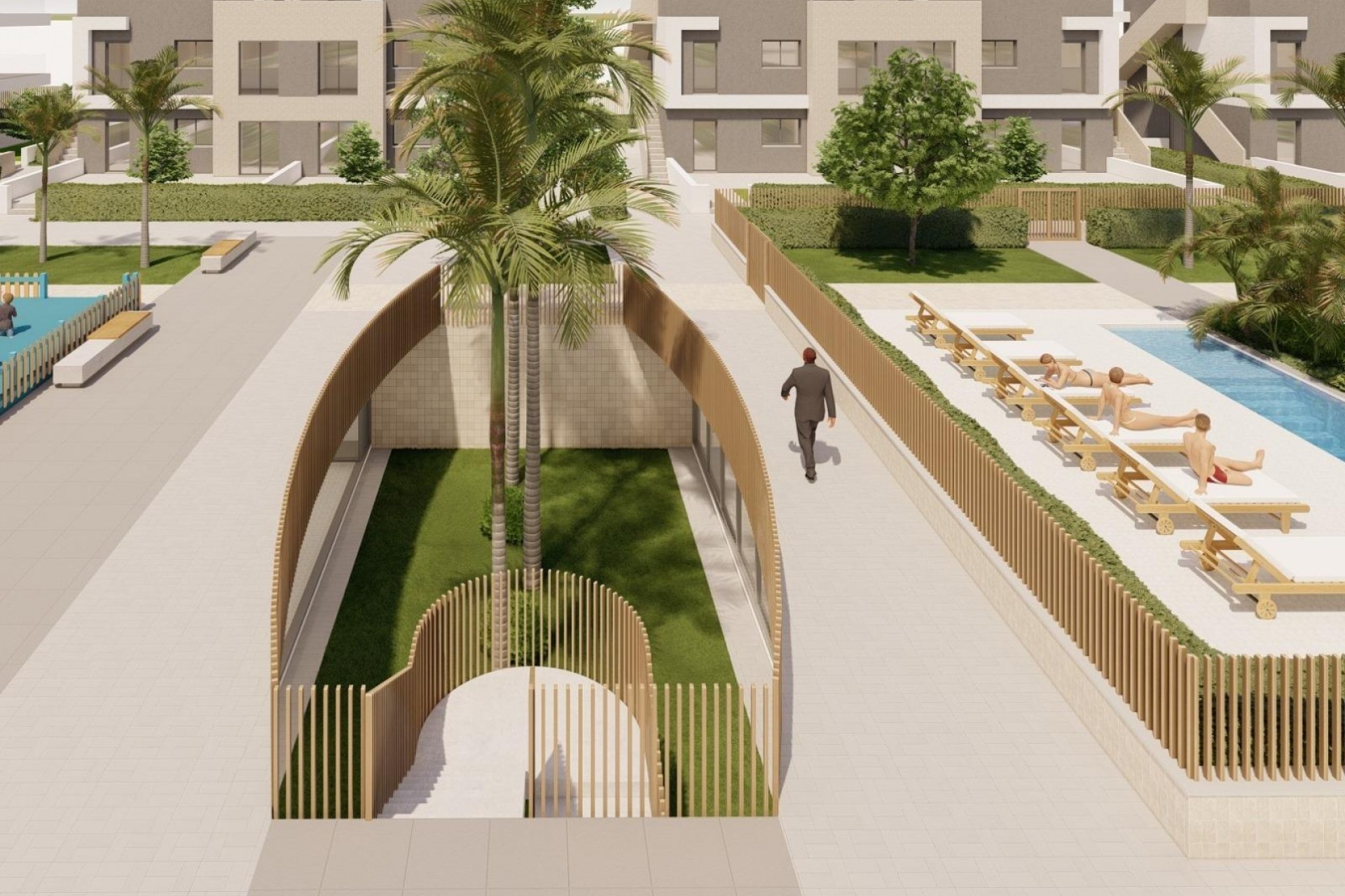 Nybygg - Bungalow -
Pilar de la Horadada - Playa de las Higuericas