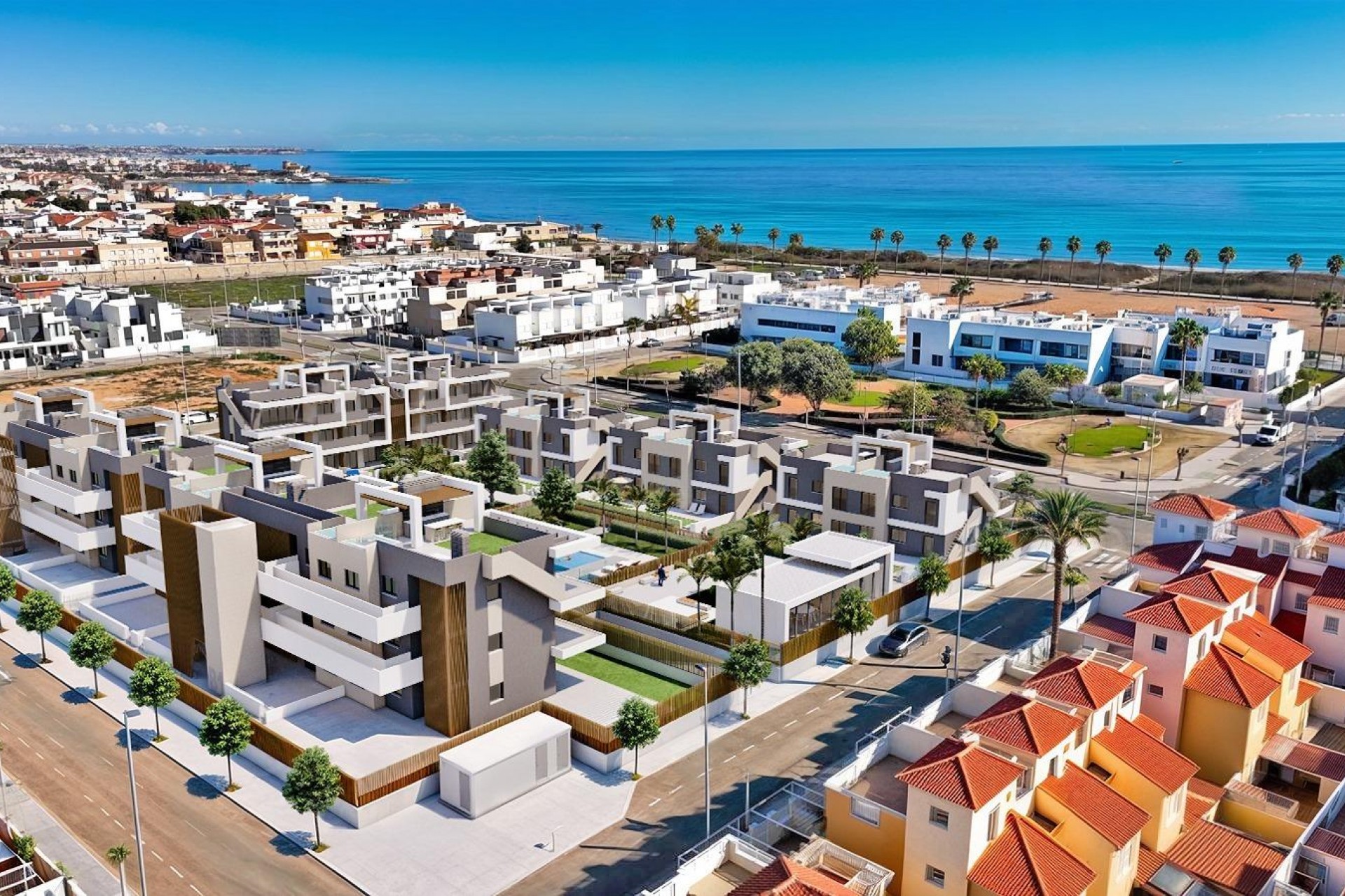 Nybygg - Bungalow -
Pilar de la Horadada - Playa de las Higuericas