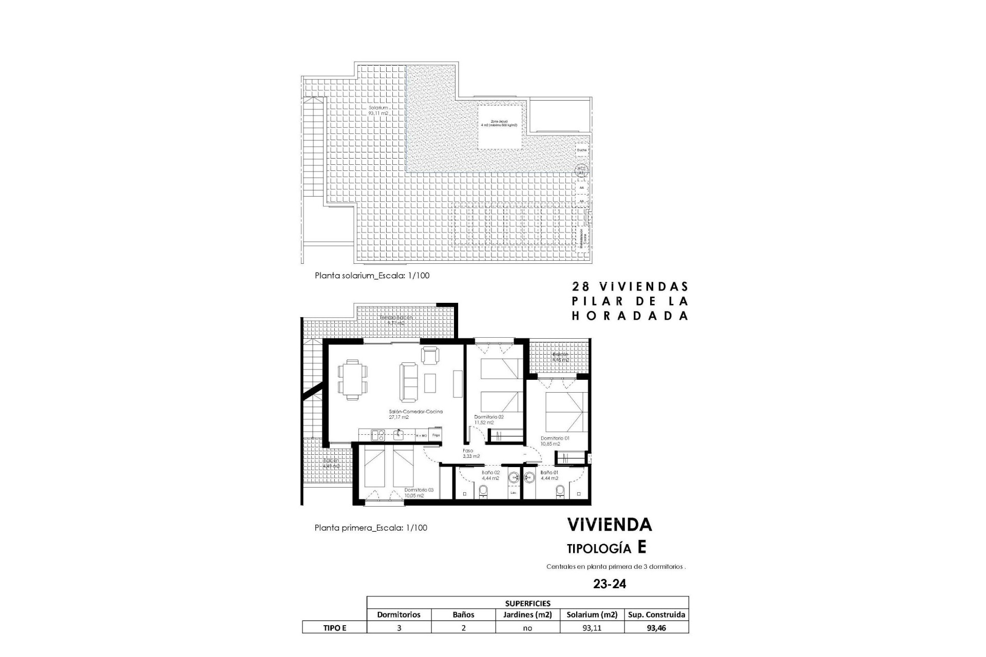 Nybygg - Bungalow -
Pilar de la Horadada - pueblo
