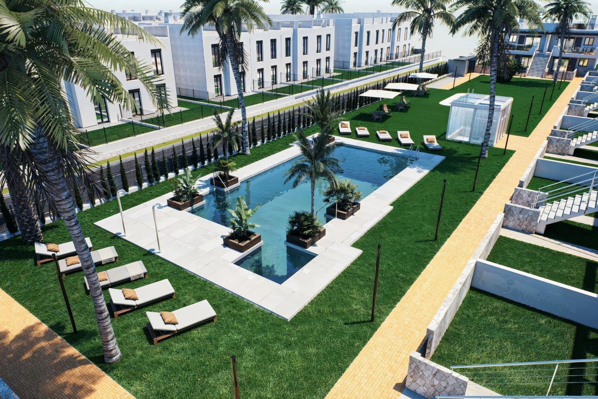 Nybygg - Bungalow -
Pilar de la Horadada - pueblo