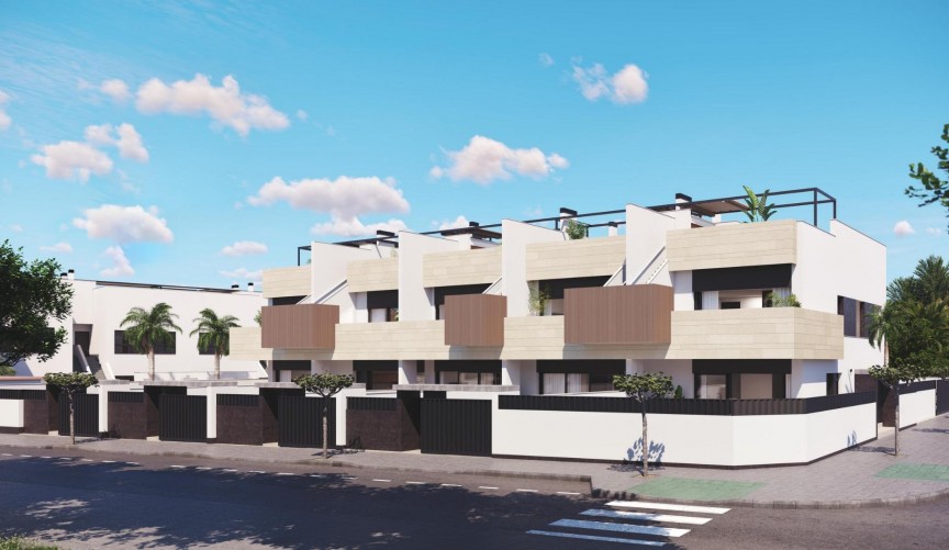 Nybygg - Bungalow -
Pilar de la Horadada - pueblo