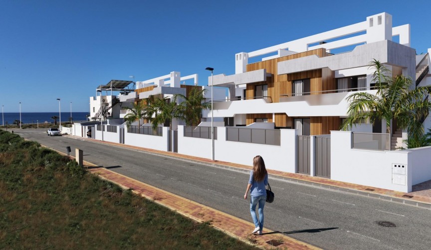 Nybygg - Bungalow -
Puerto de Mazarron - Playa Negra