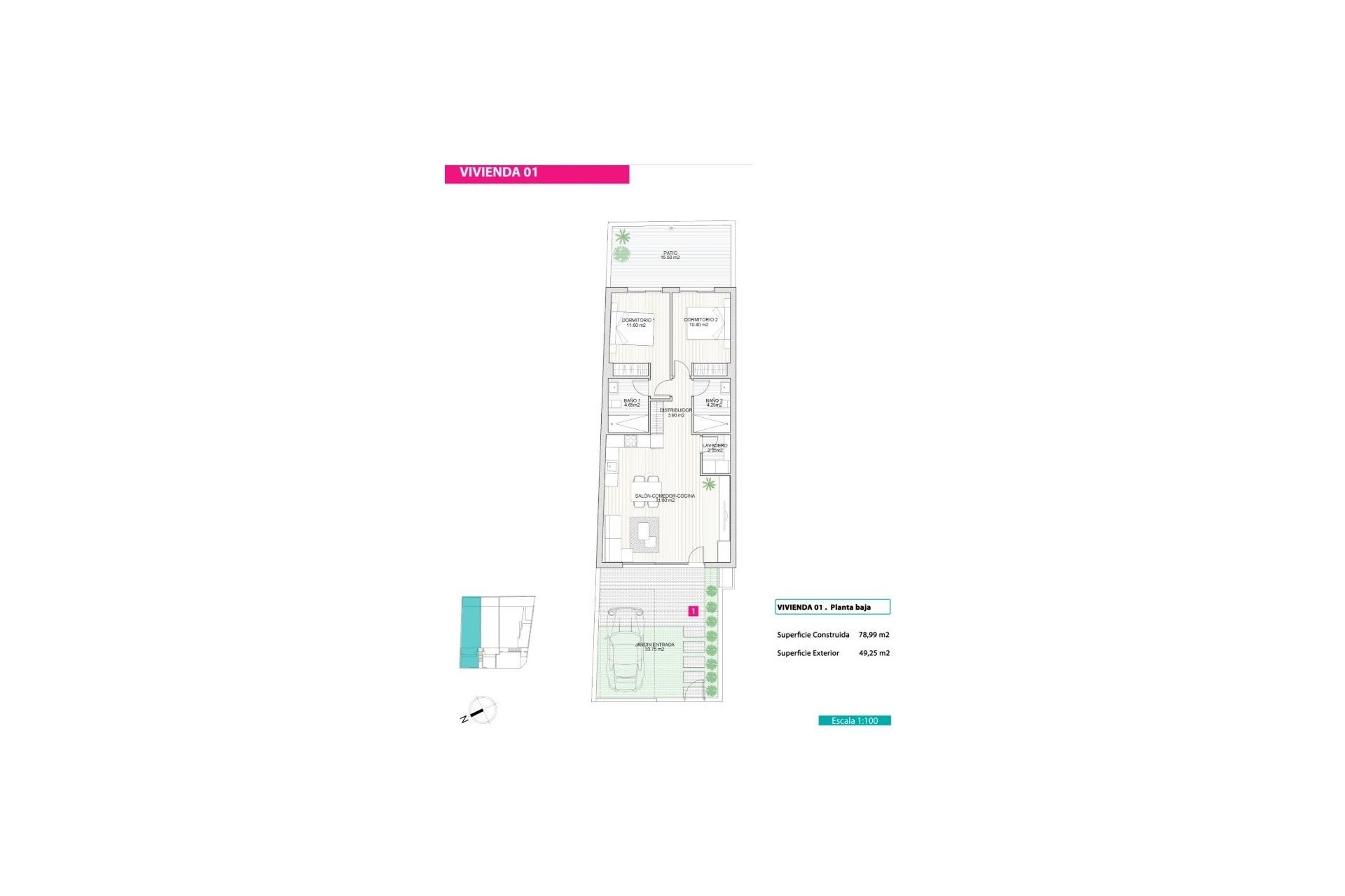 Nybygg - Bungalow -
San Pedro del Pinatar - Lo Pagan