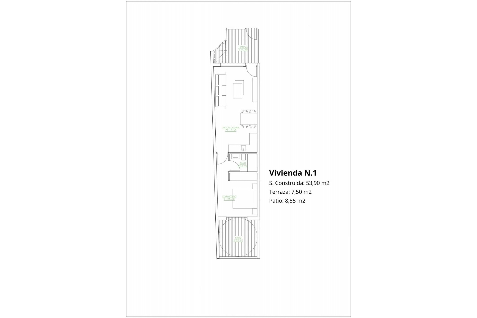 Nybygg - Bungalow -
San Pedro del Pinatar - Los Antolinos