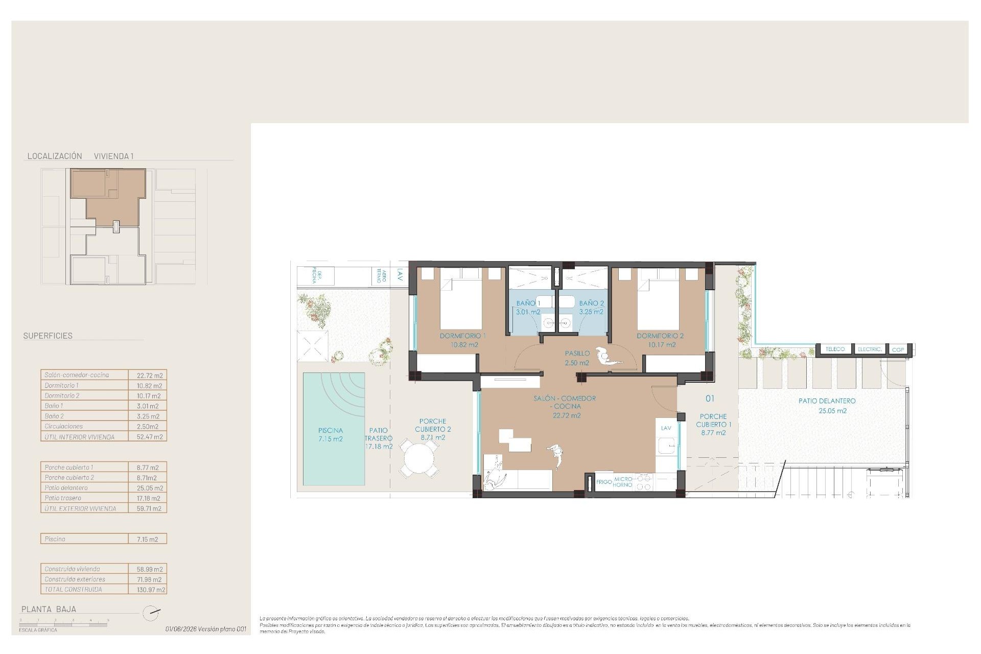 Nybygg - Bungalow -
San Pedro del Pinatar - Molino de Chirrete