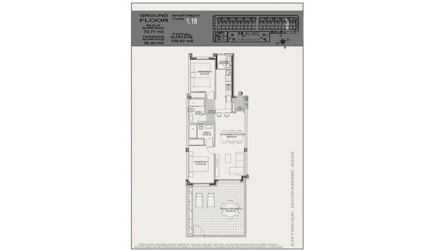 Nybygg - Bungalow -
Torrevieja - Altos del Sol